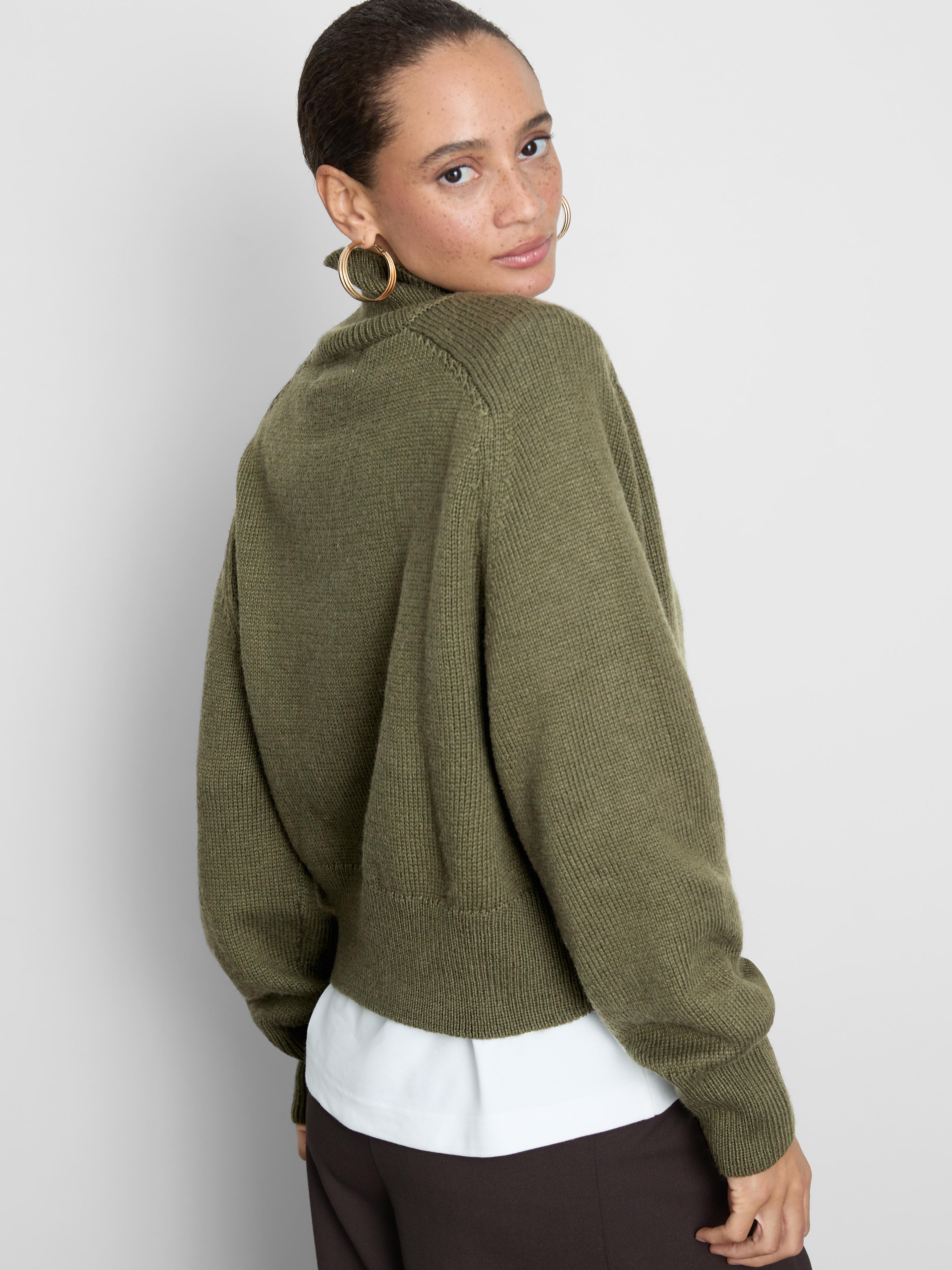 Knitted High Neck Jumper