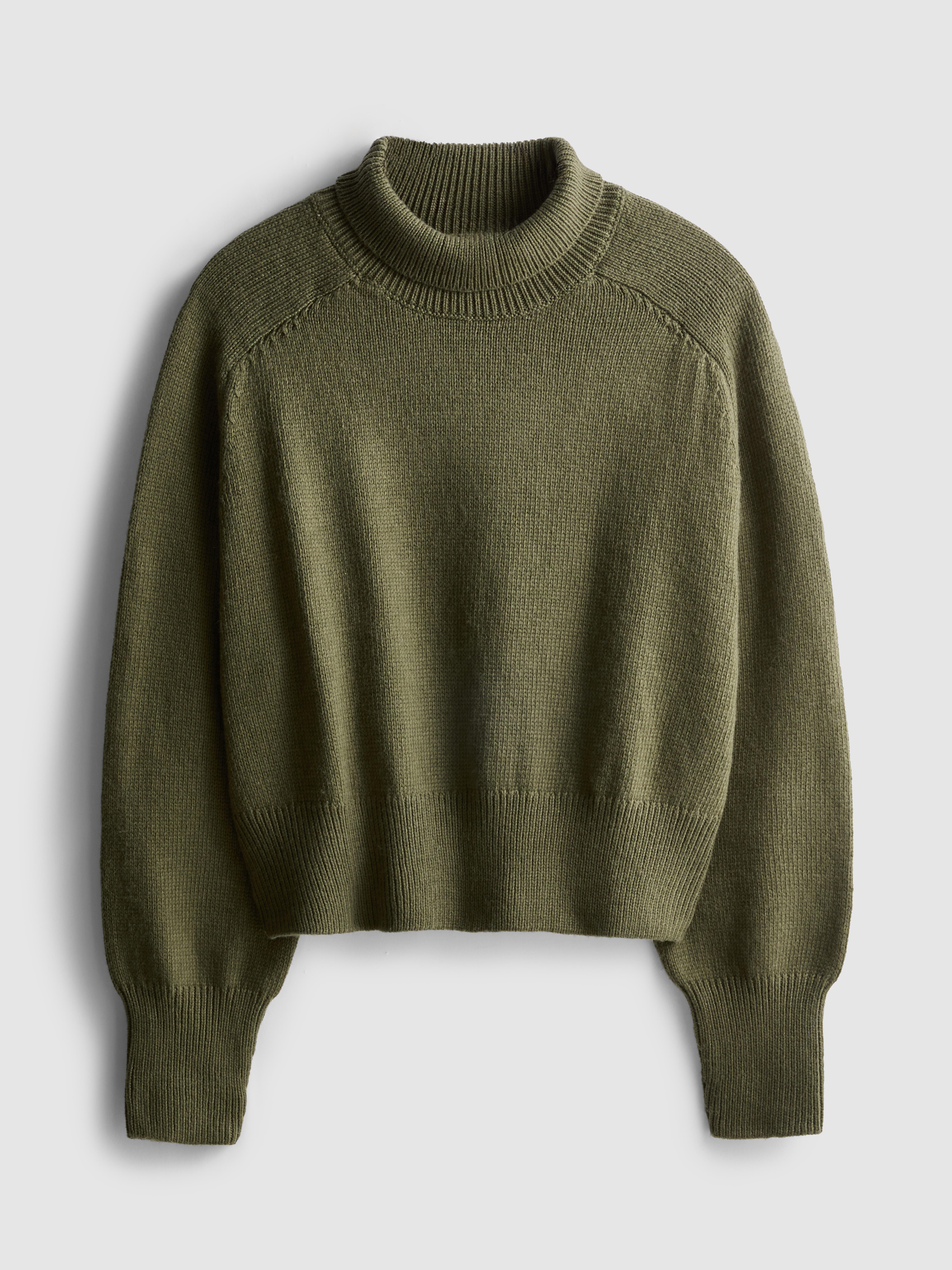 Jersey de punto con cuello alto