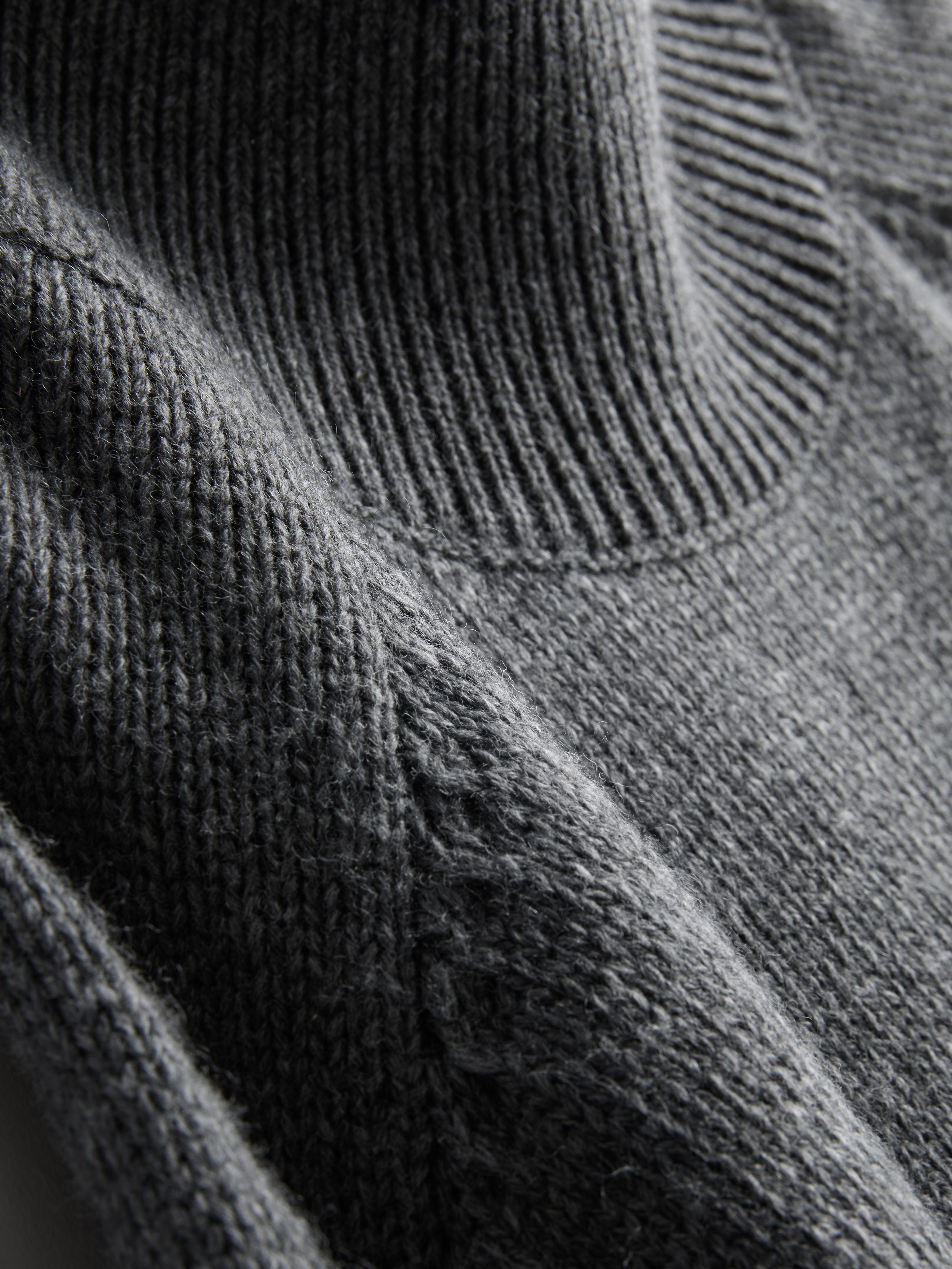 Knitted High Neck Jumper