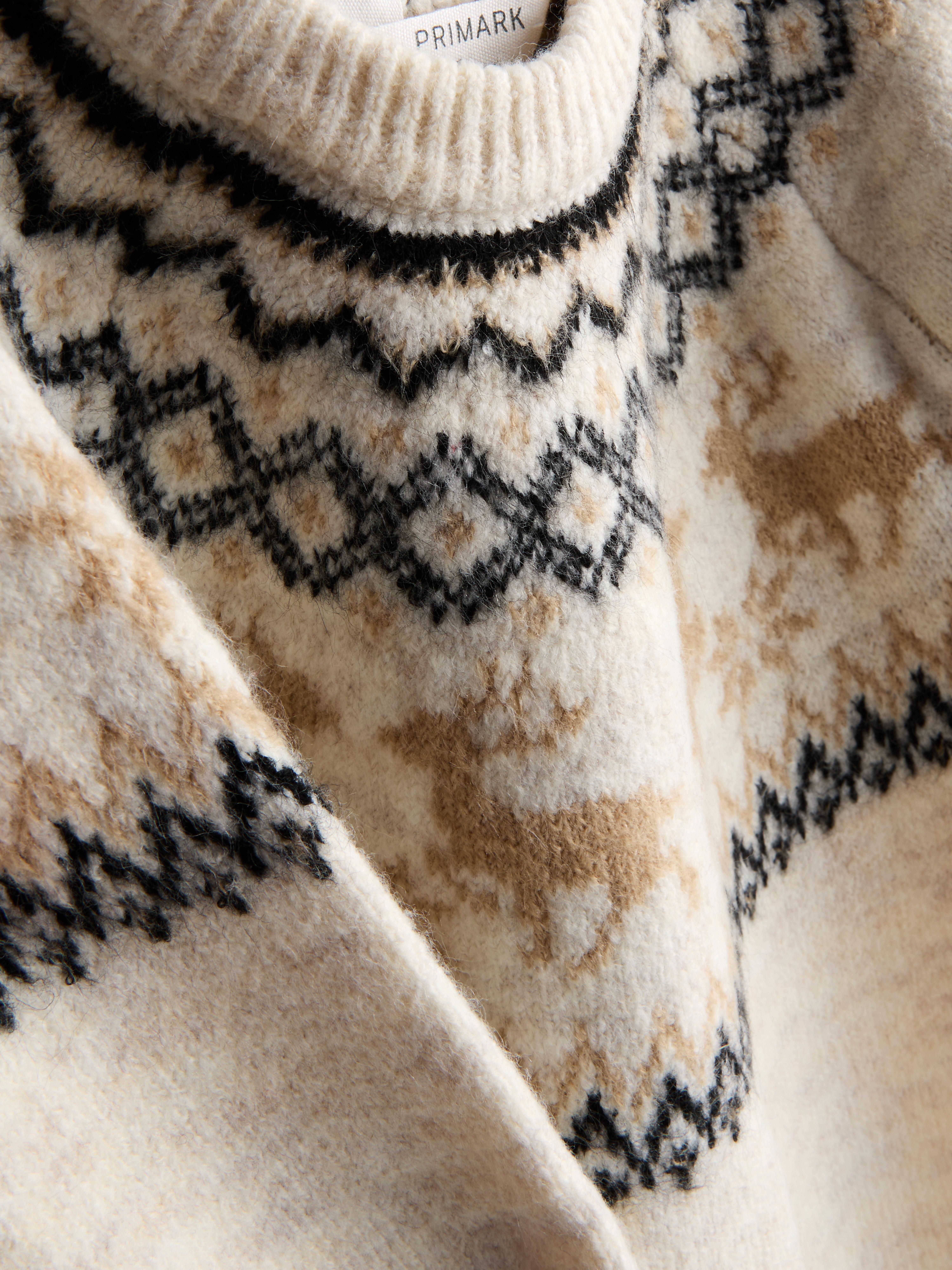 0-18mths | Baby's Reindeer Fair Isle Family Christmas Newborn Romper