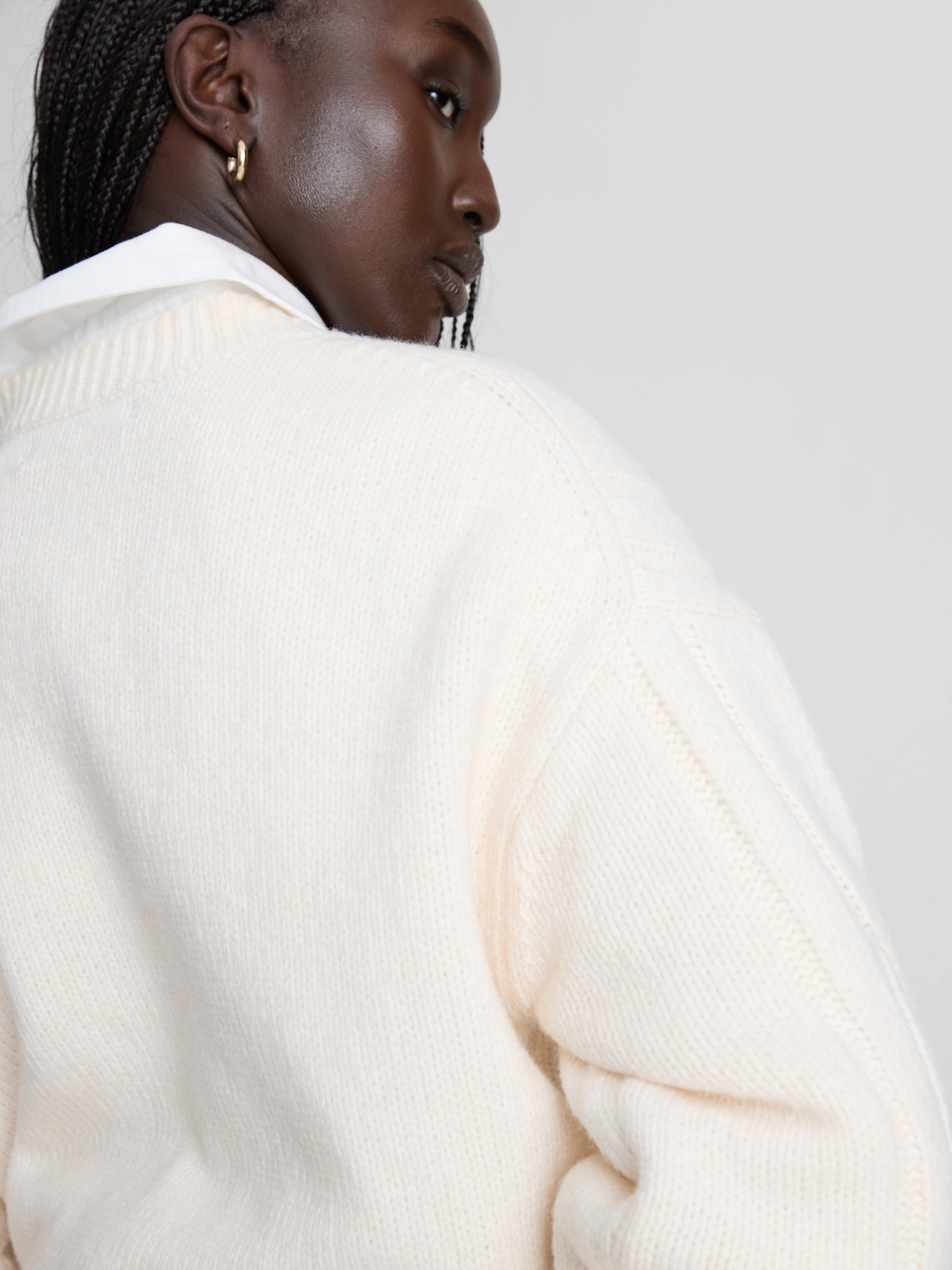 Essential Relaxed Cable Knit Jumper