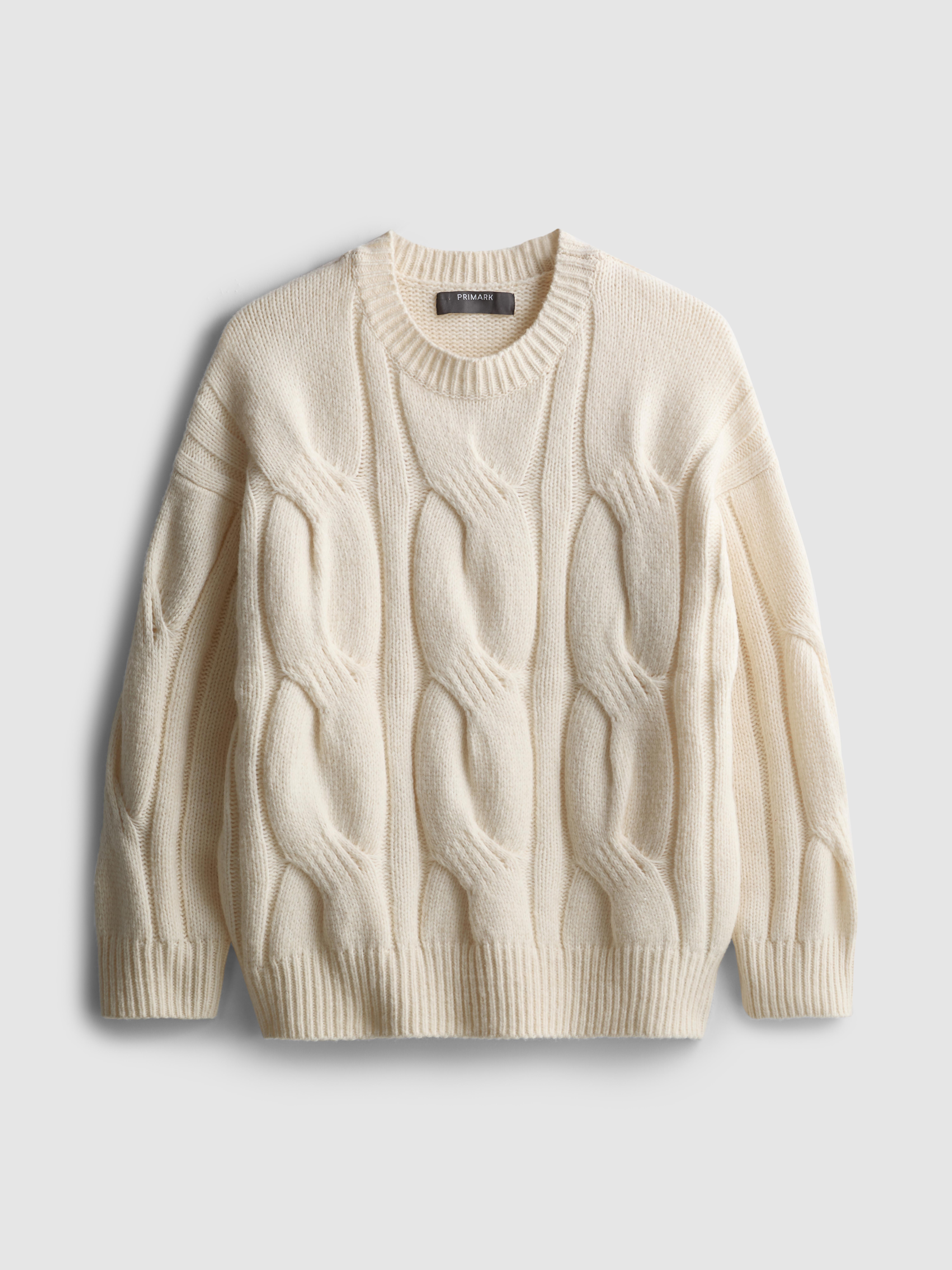 Essential Relaxed Cable Knit Jumper