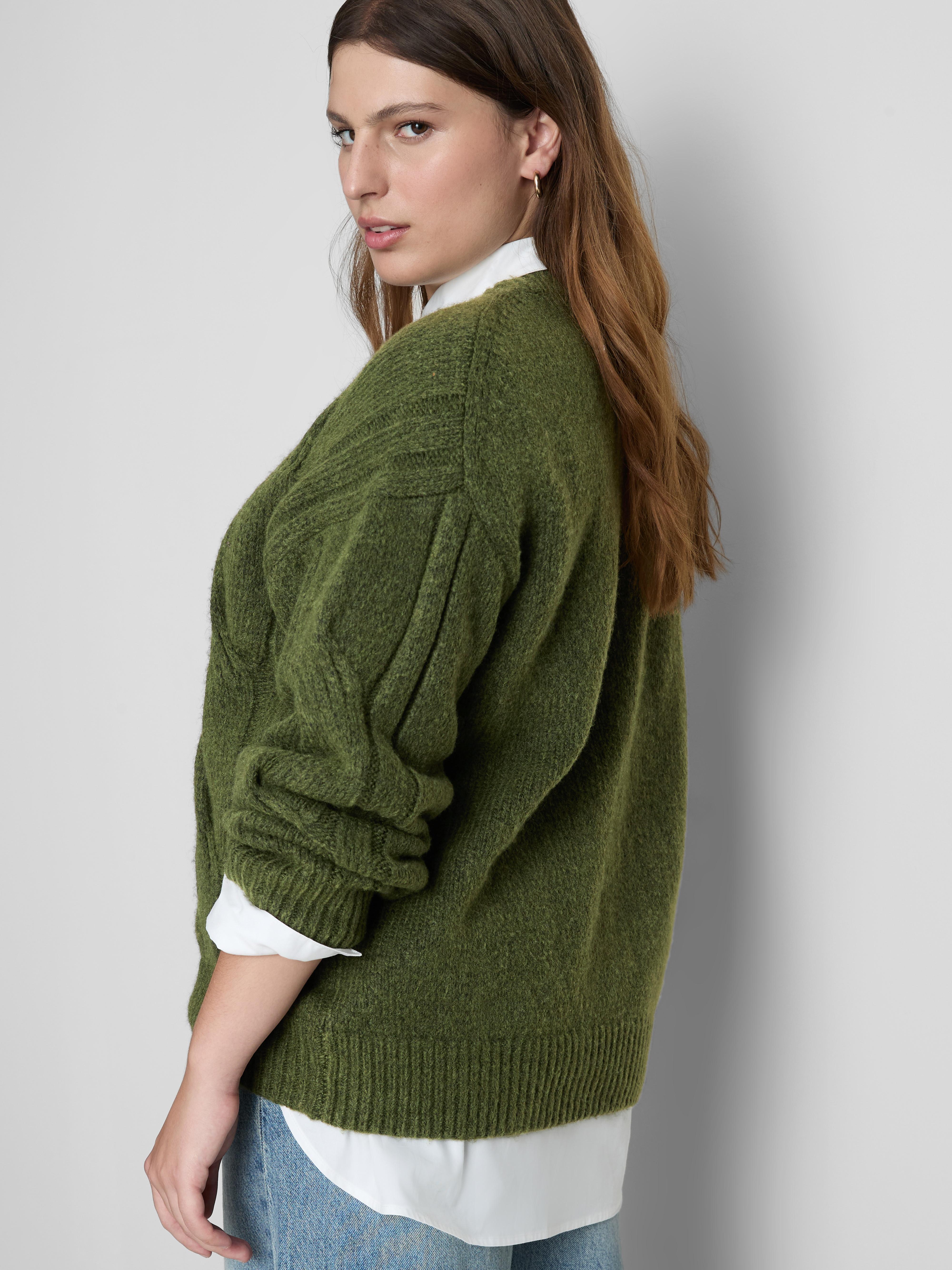 Pull décontracté en maille torsadée Essential