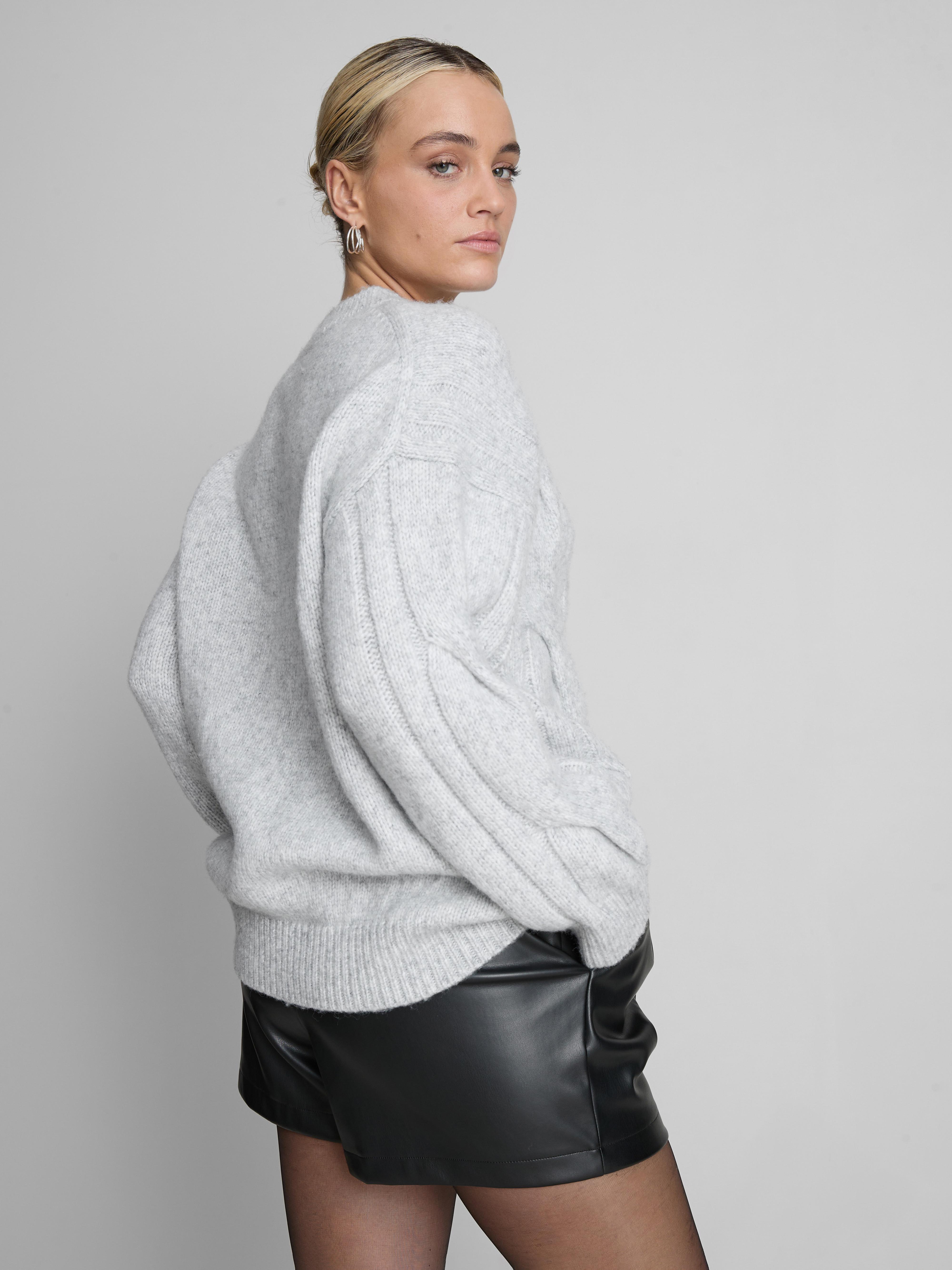 Essential Relaxed Cable Knit Jumper