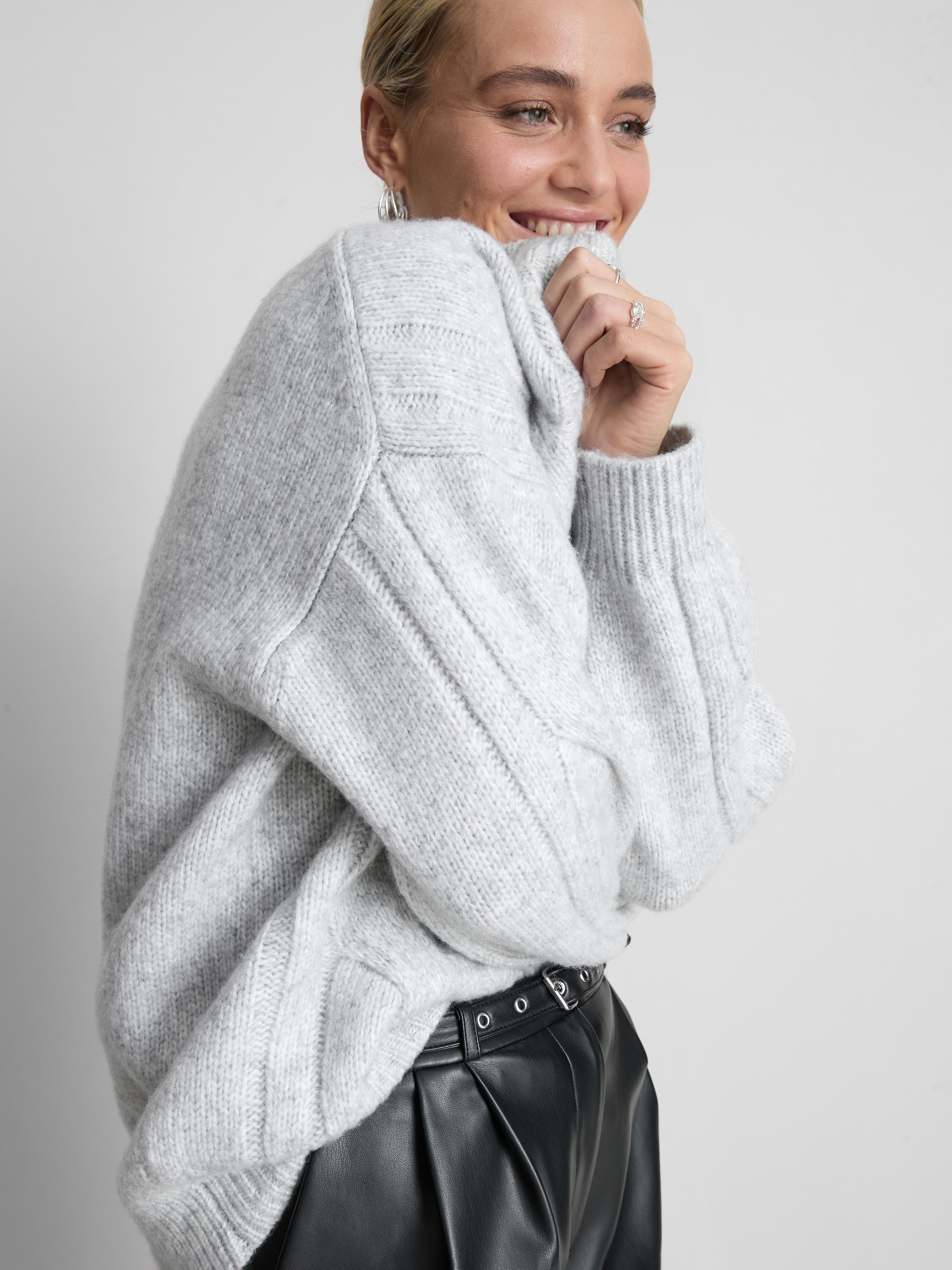 Essential Relaxed Cable Knit Jumper