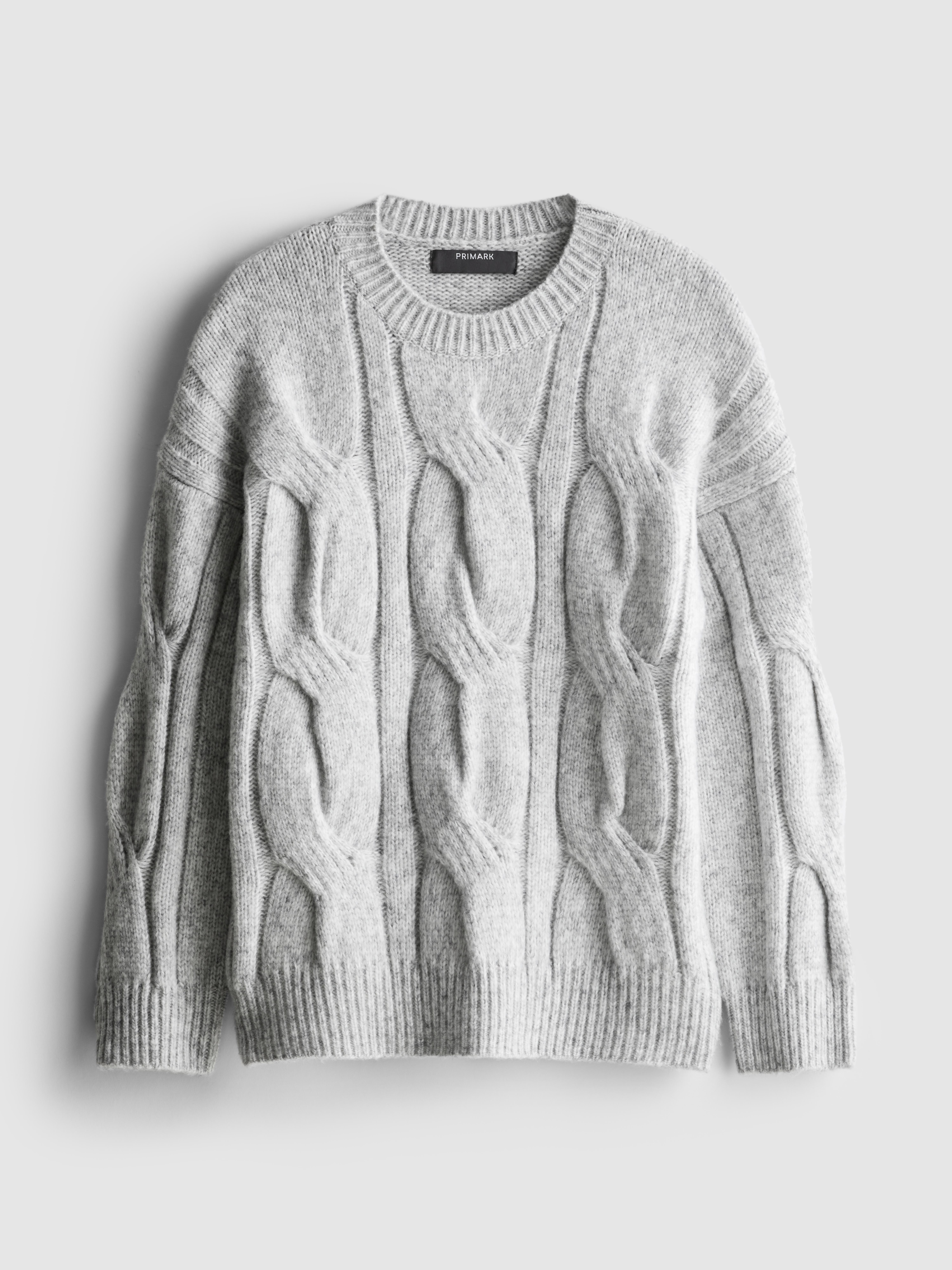 Essential Relaxed Cable Knit Jumper