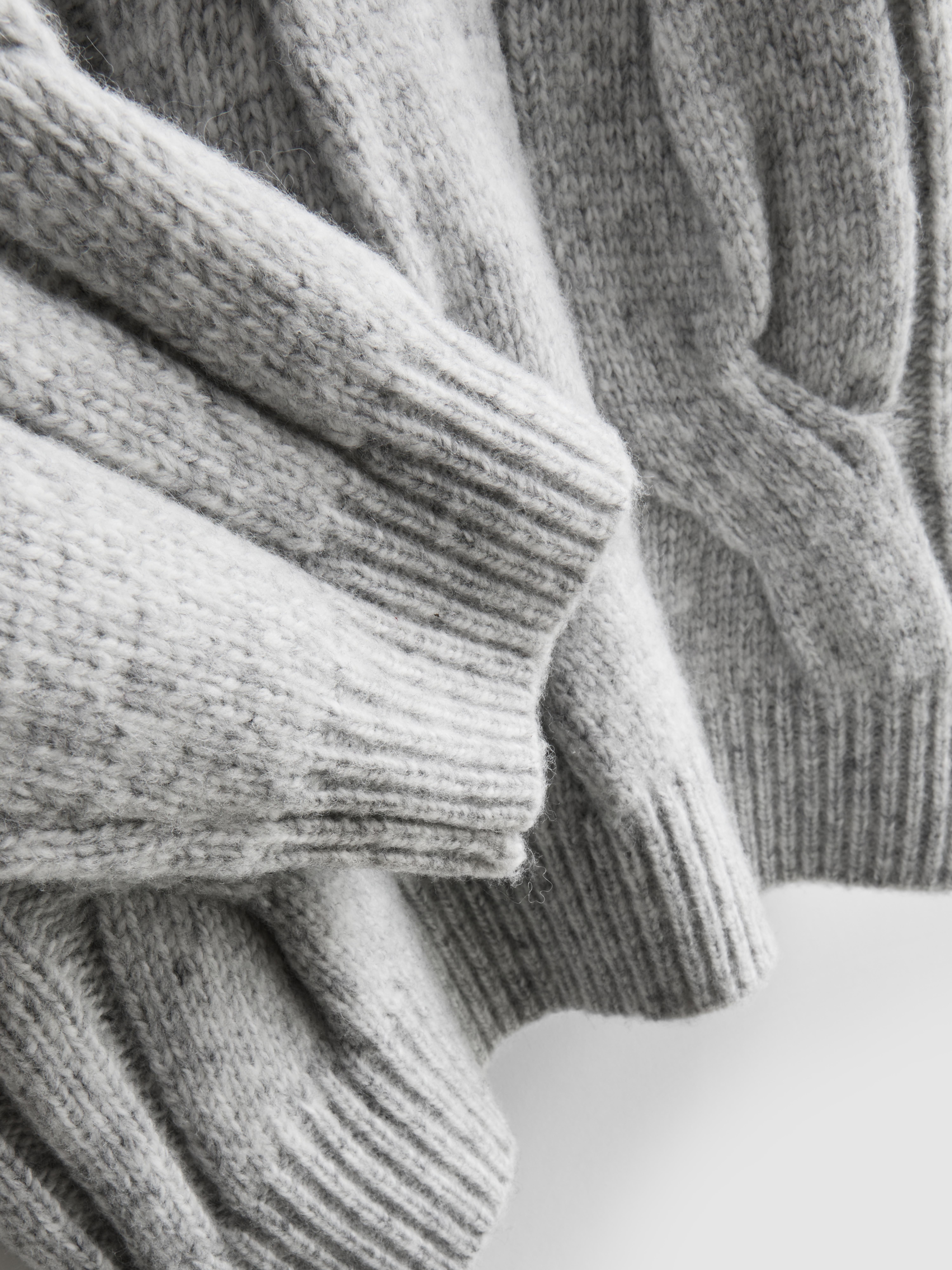 Essential Relaxed Cable Knit Jumper