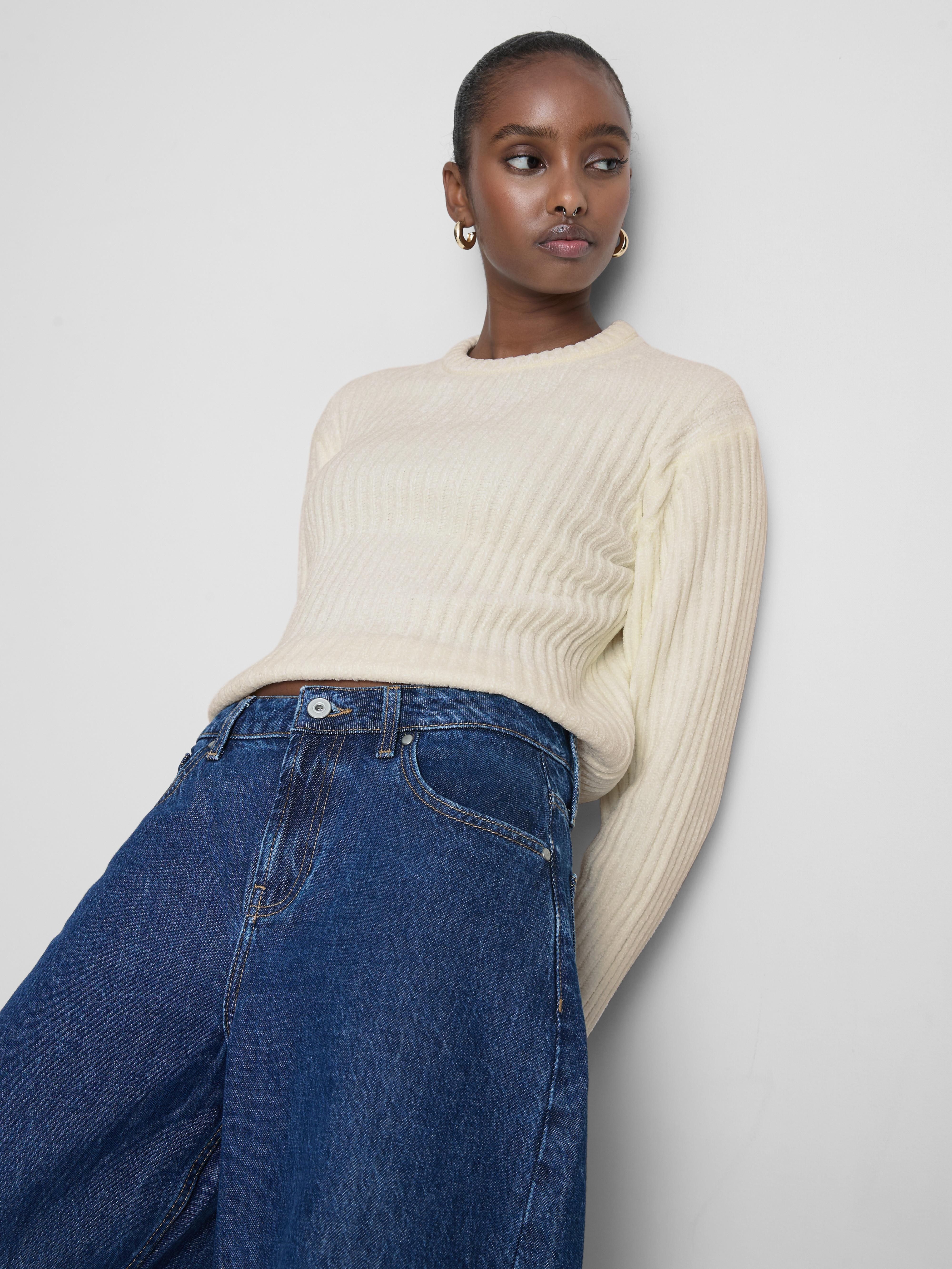 Ribbed Chenille Jumper