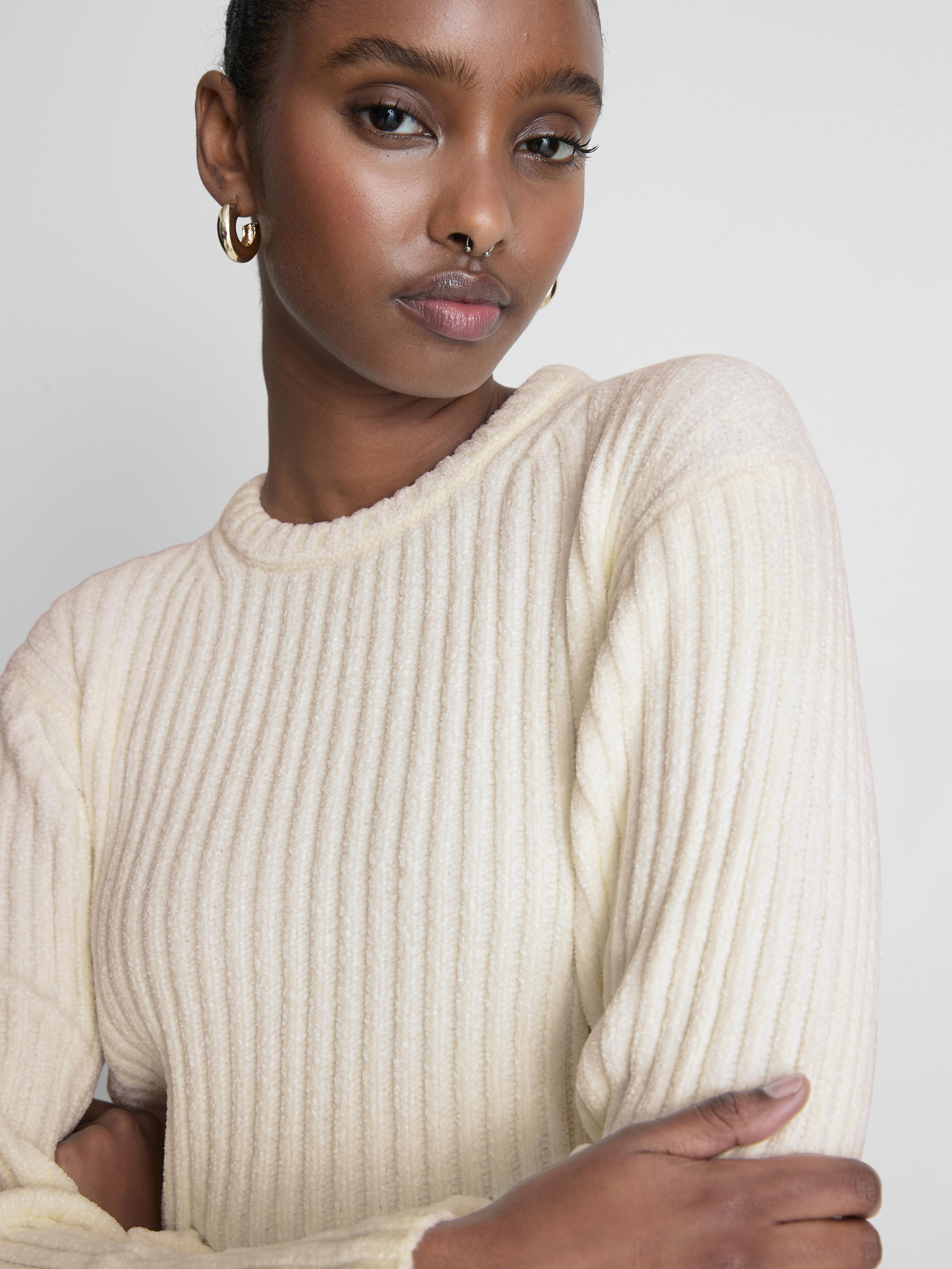 Ribbed Chenille Jumper