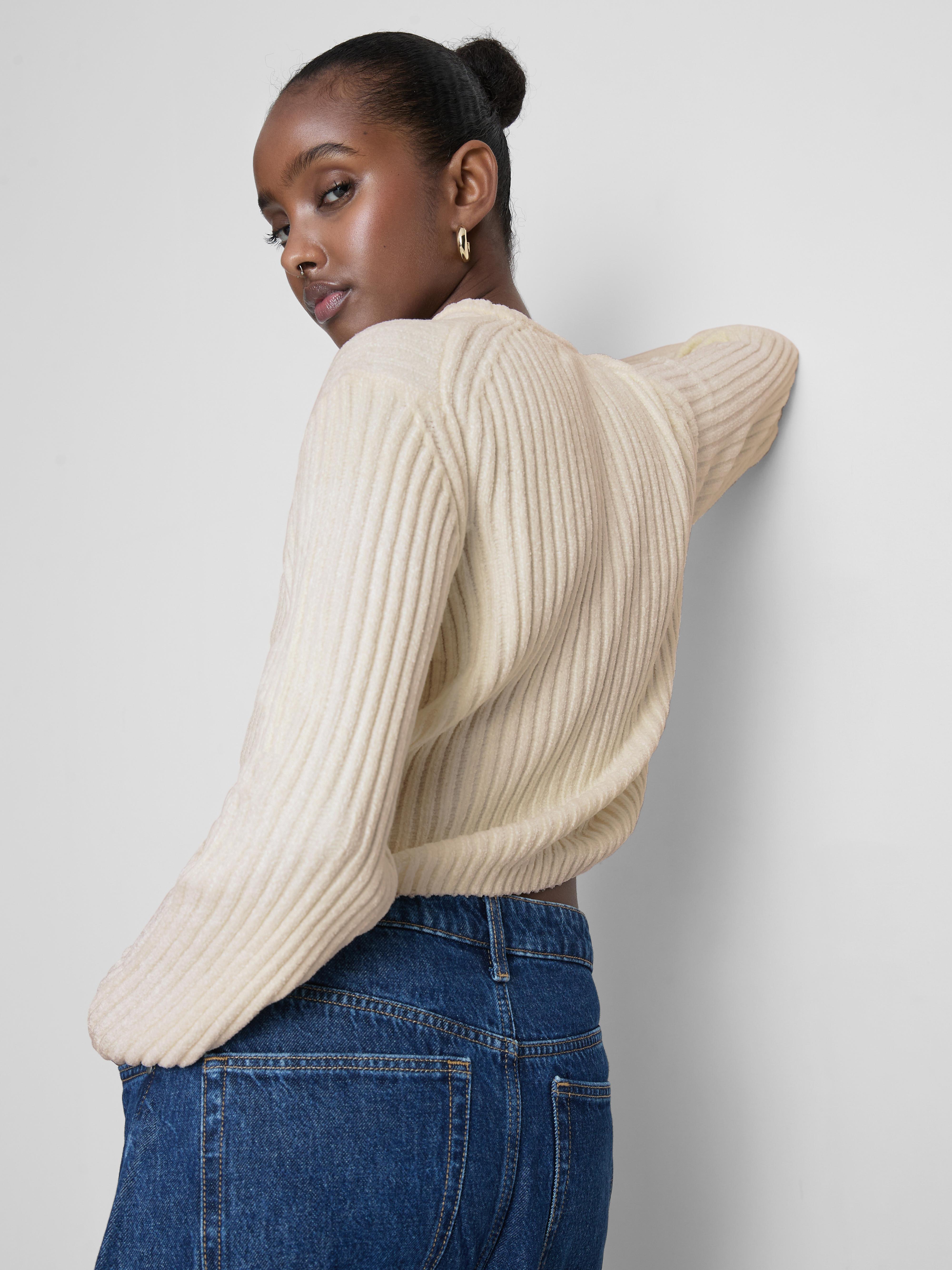 Ribbed Chenille Jumper