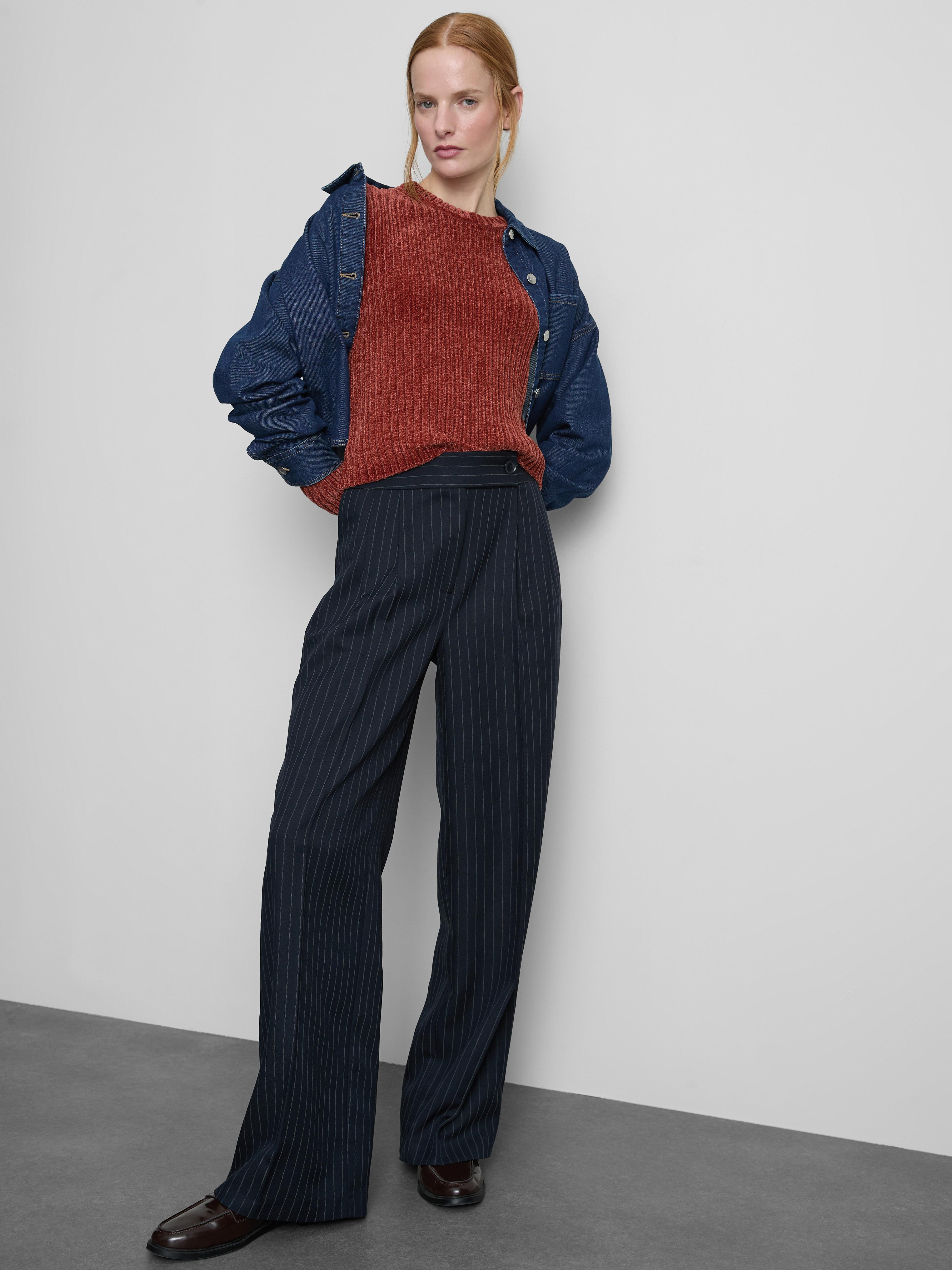 Ribbed Chenille Jumper