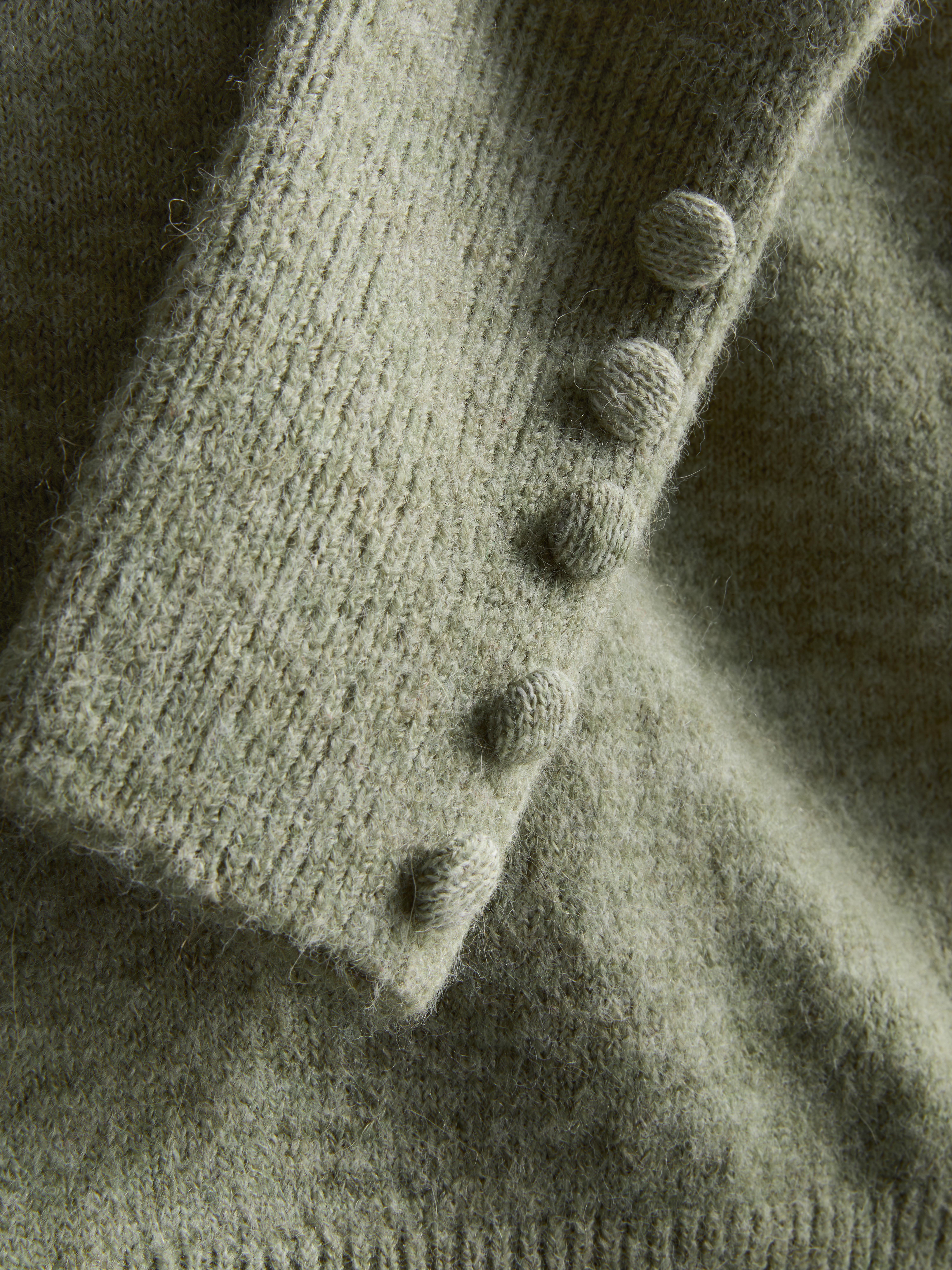 Bow Collar Knit Jumper