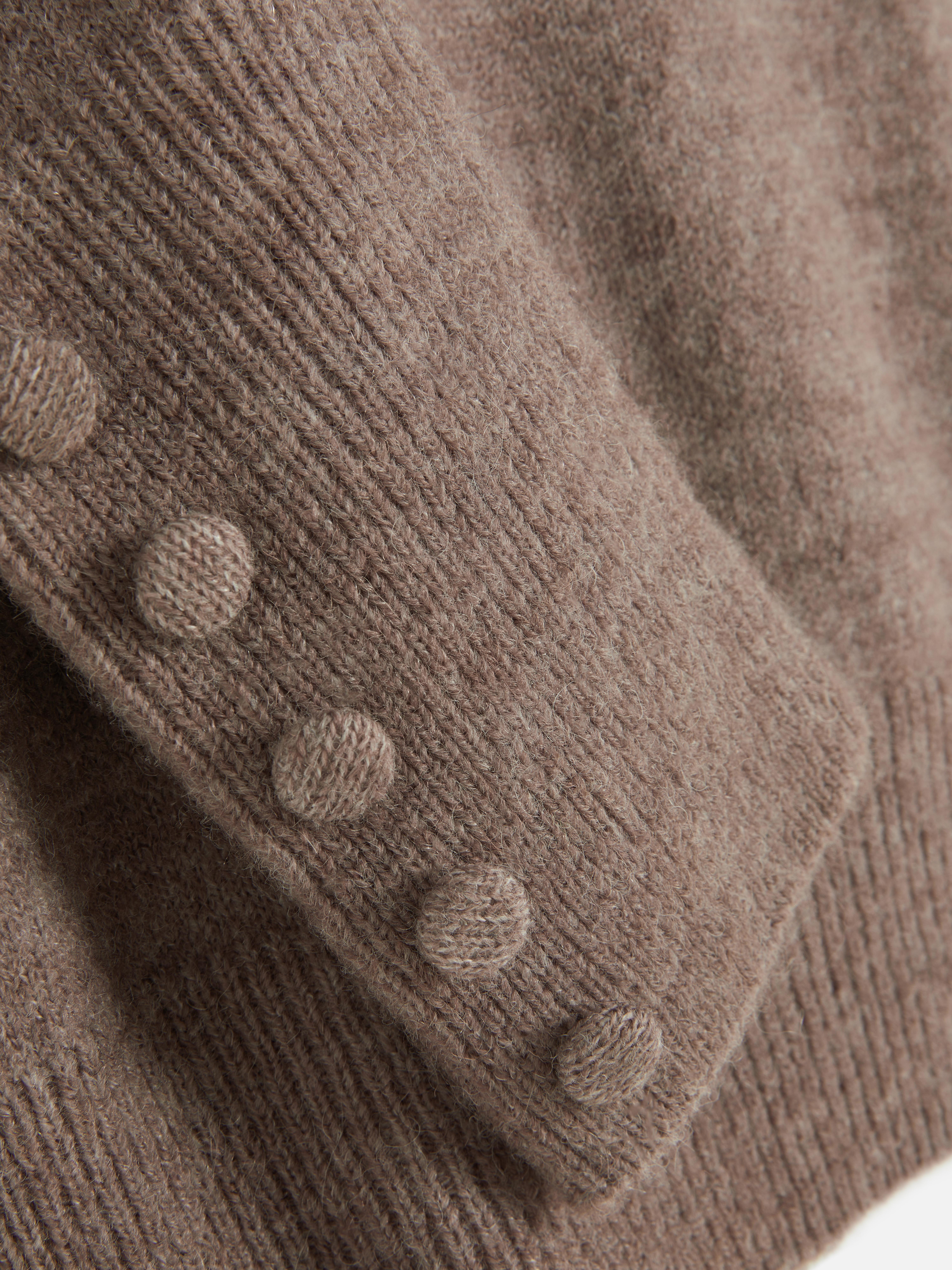 Bow Collar Knit Jumper