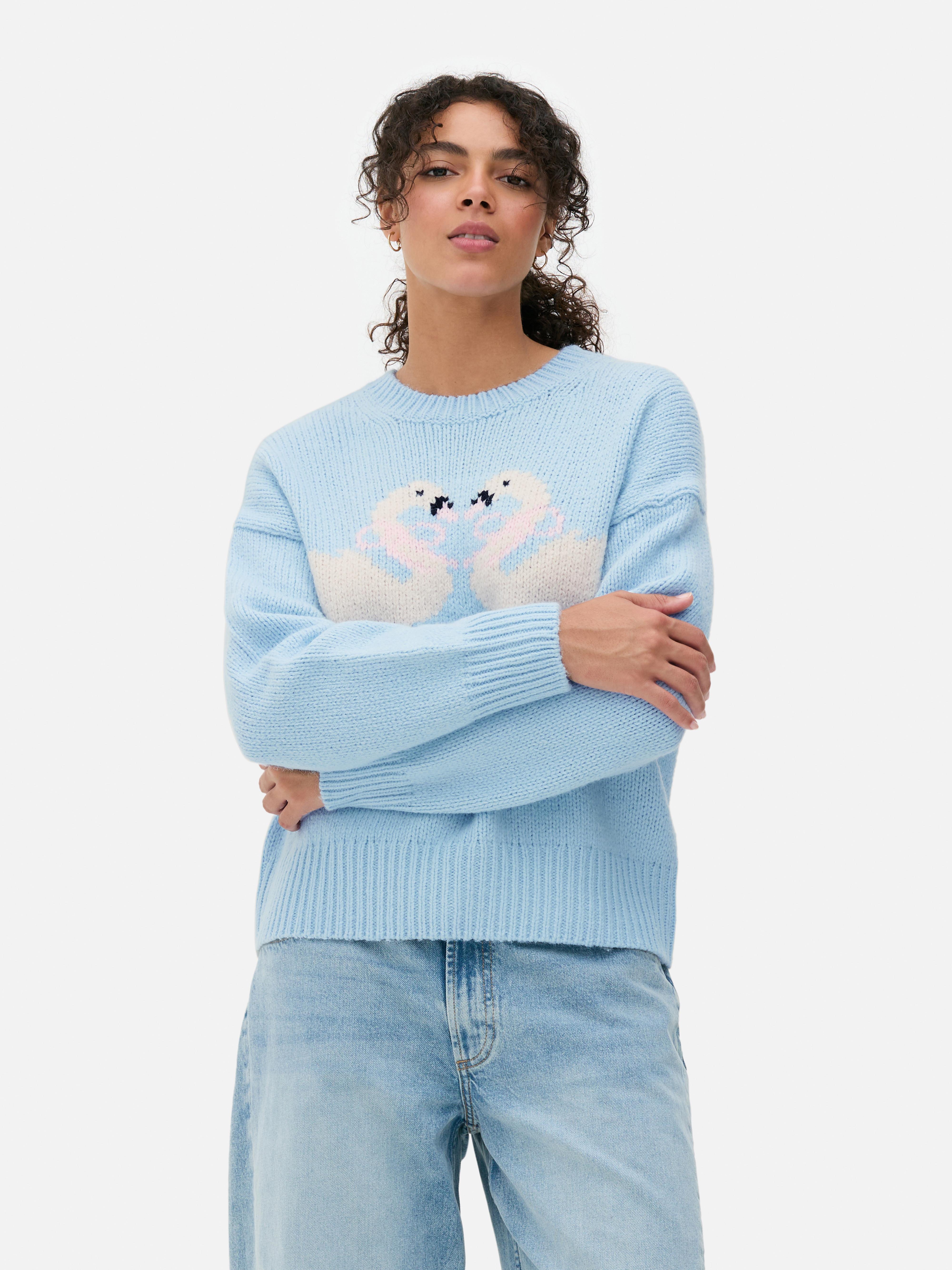 Swan Knit Jumper