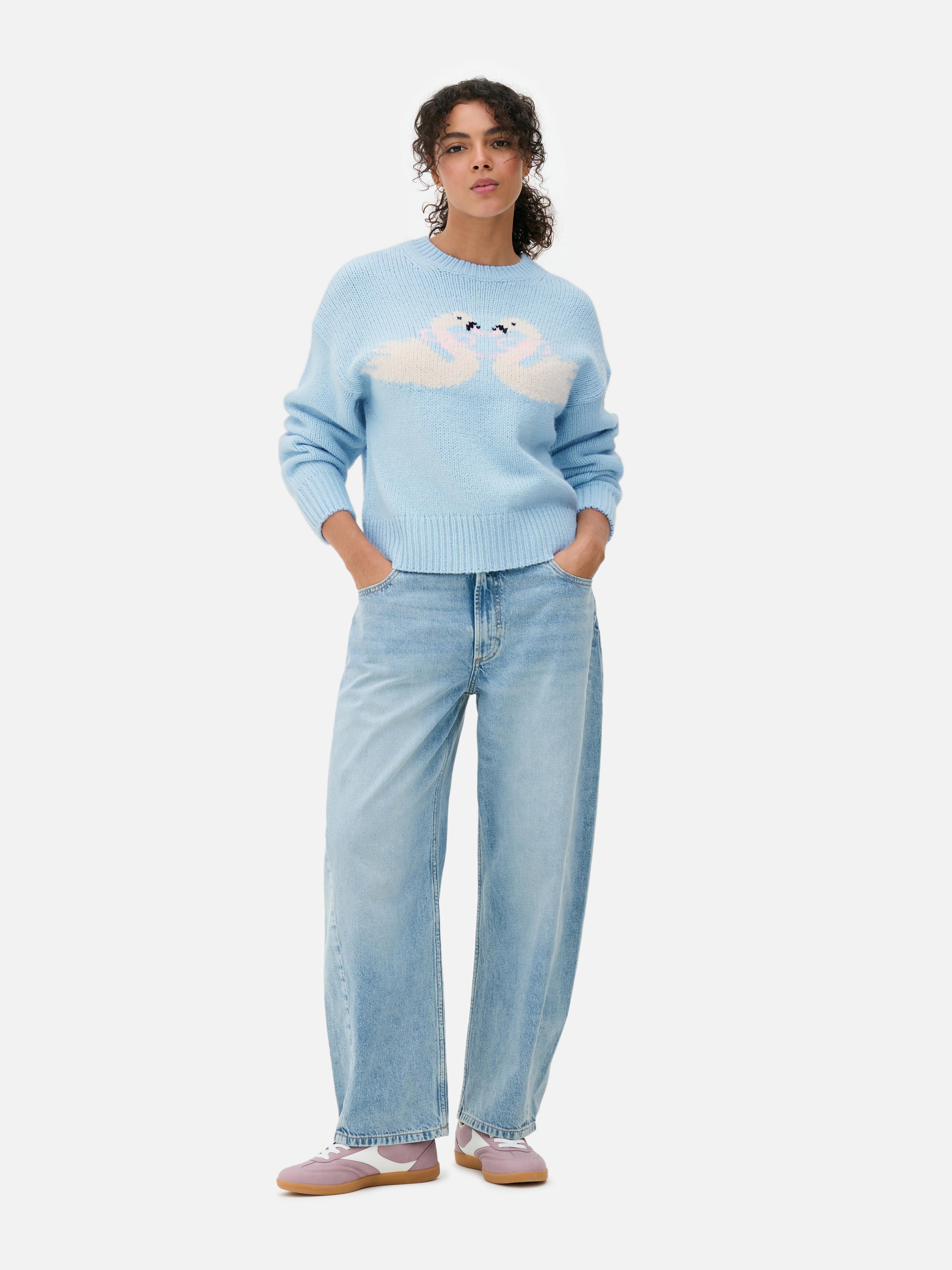 Swan Knit Jumper