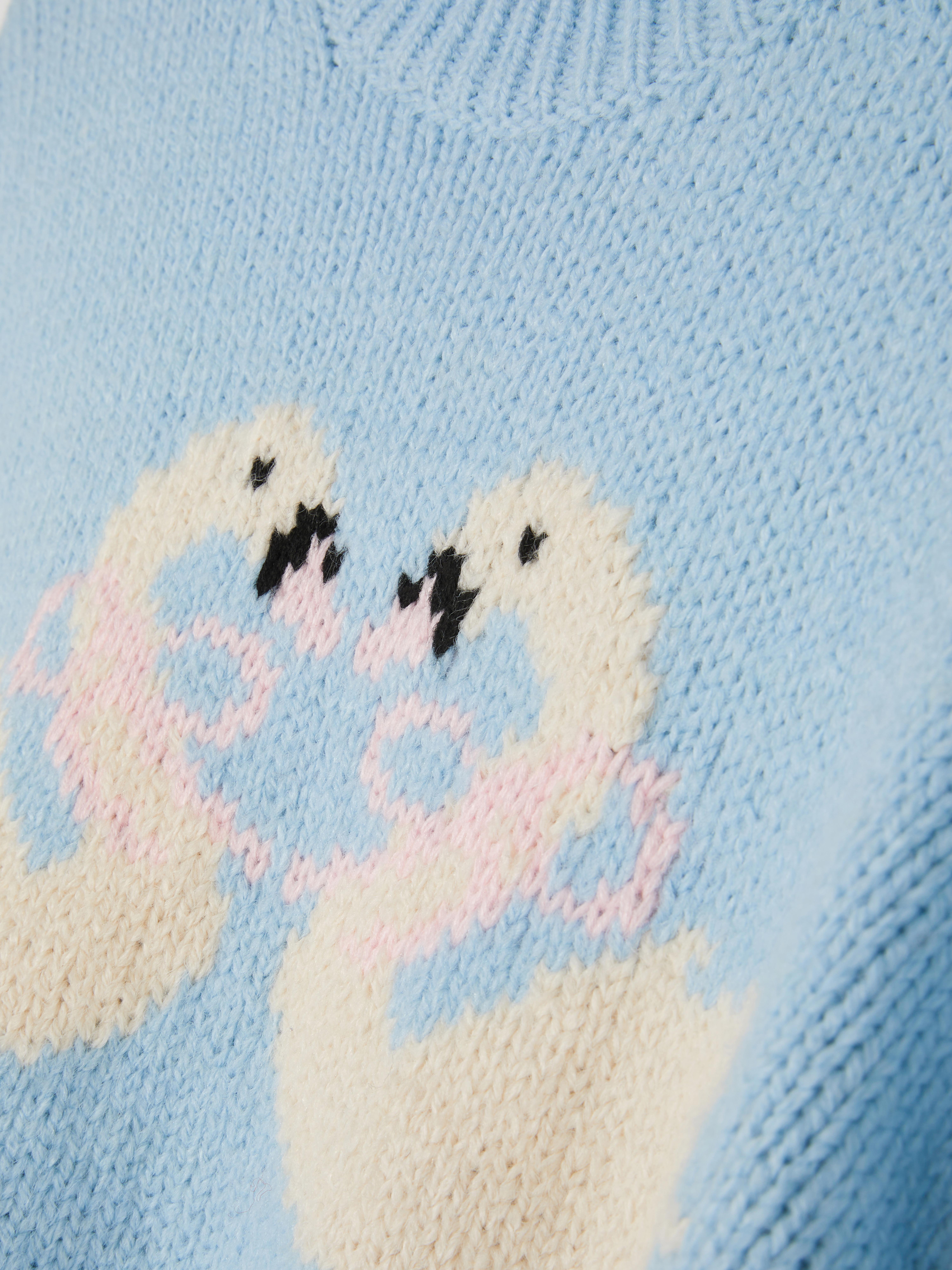 Swan Knit Jumper