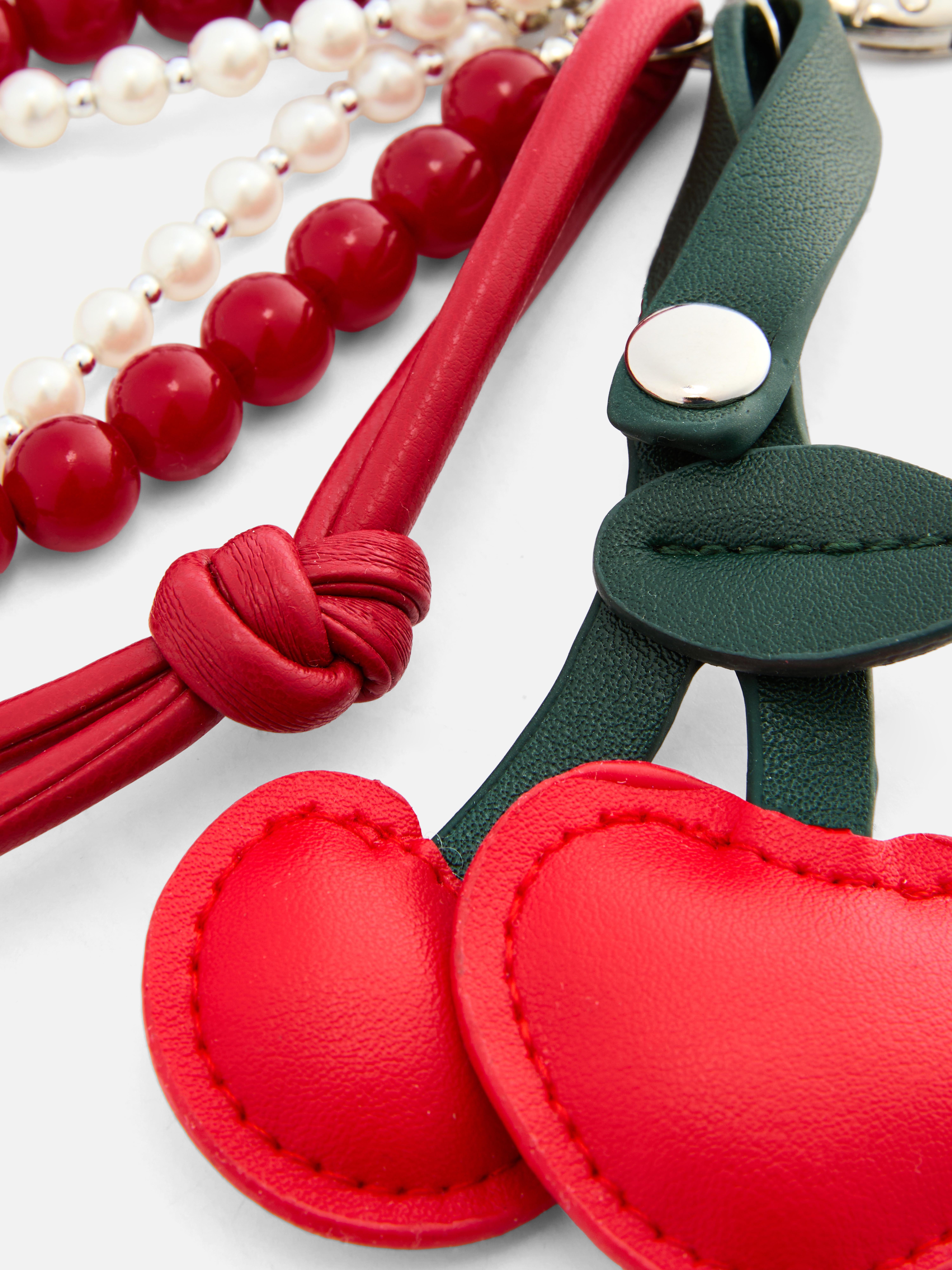 Cherry Bag Charm