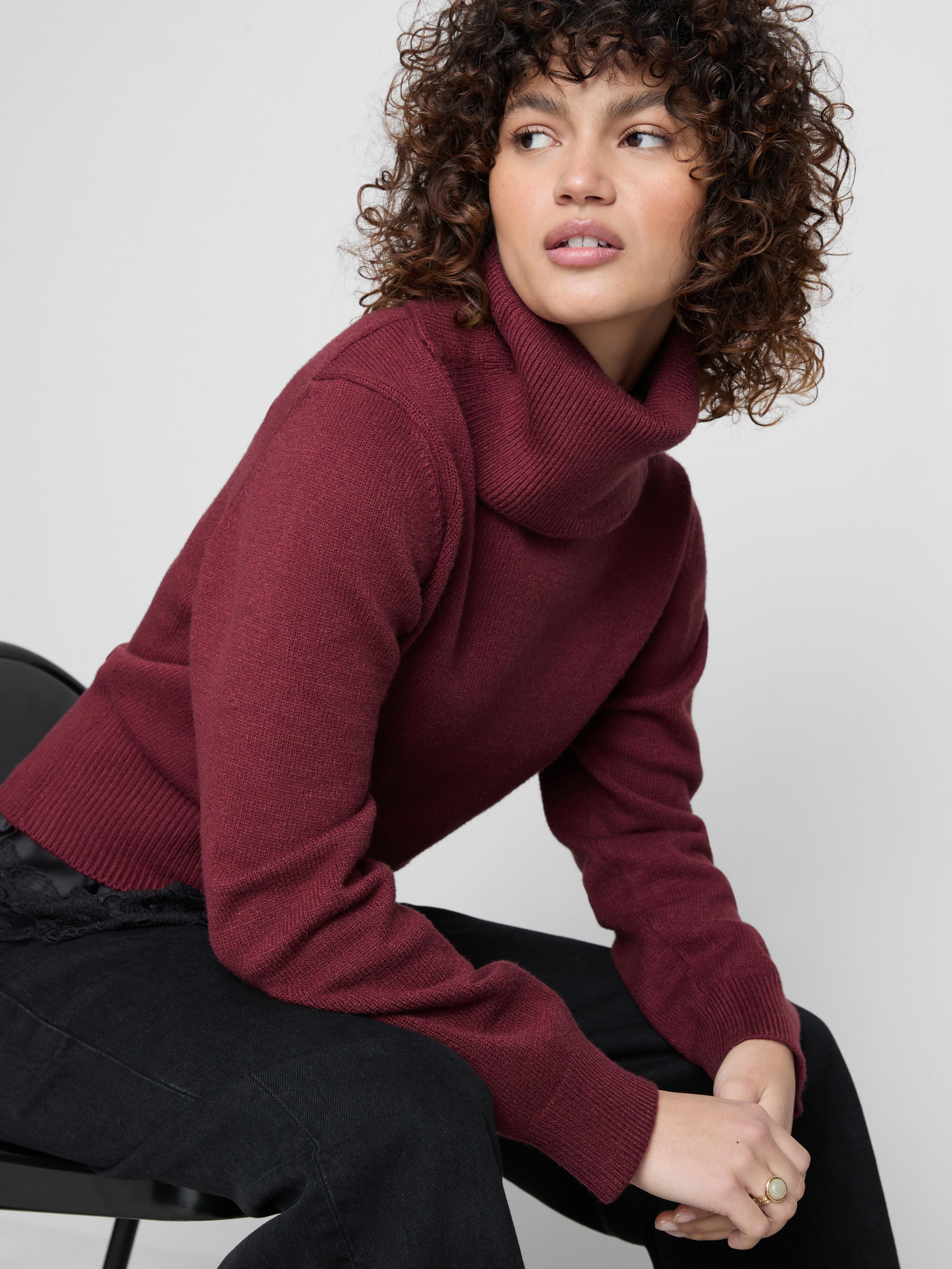 Funnel Neck Sweater