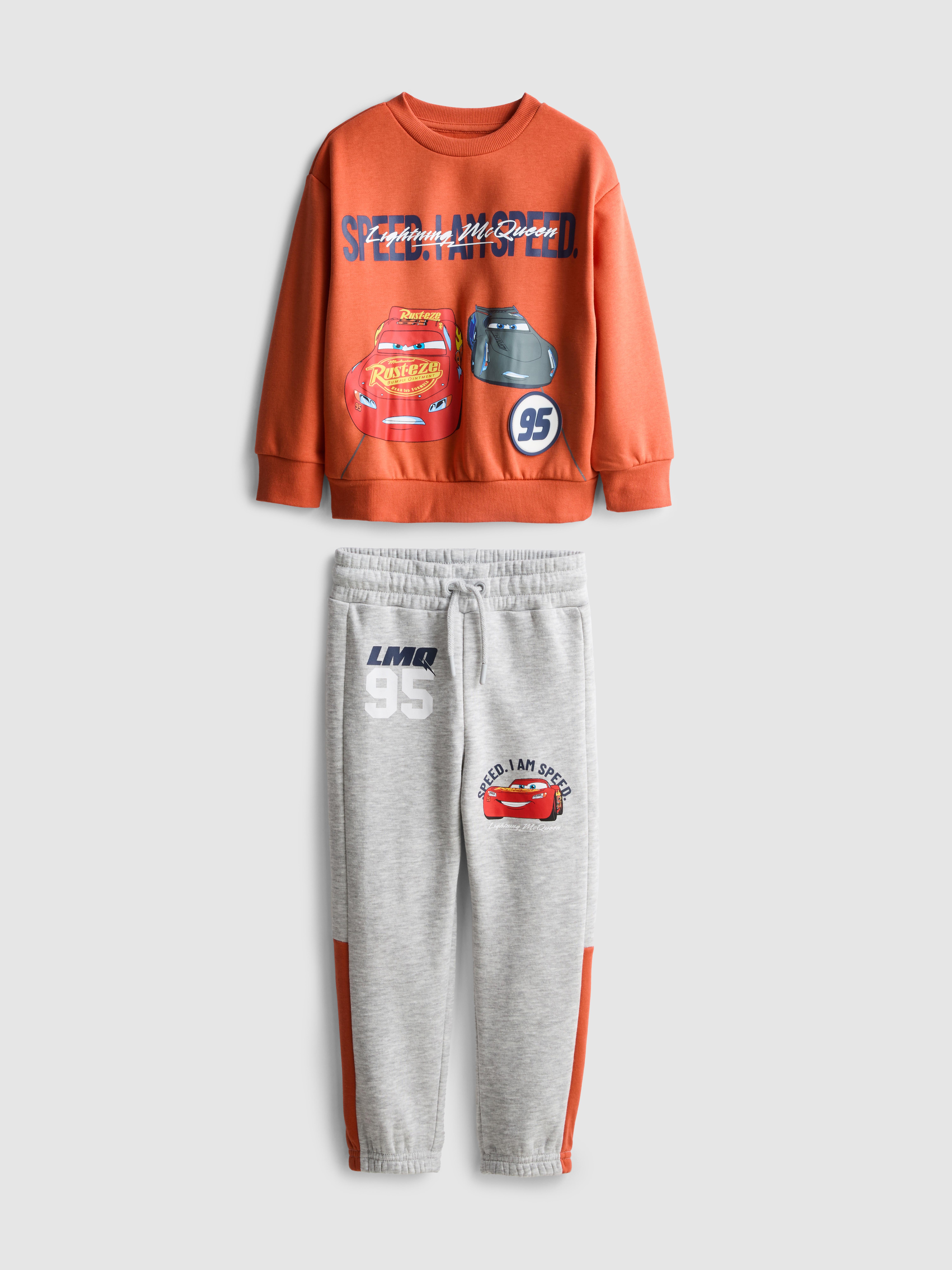 1.5-8yrs | Disney Pixar’s Cars Sweatshirt and Joggers Set