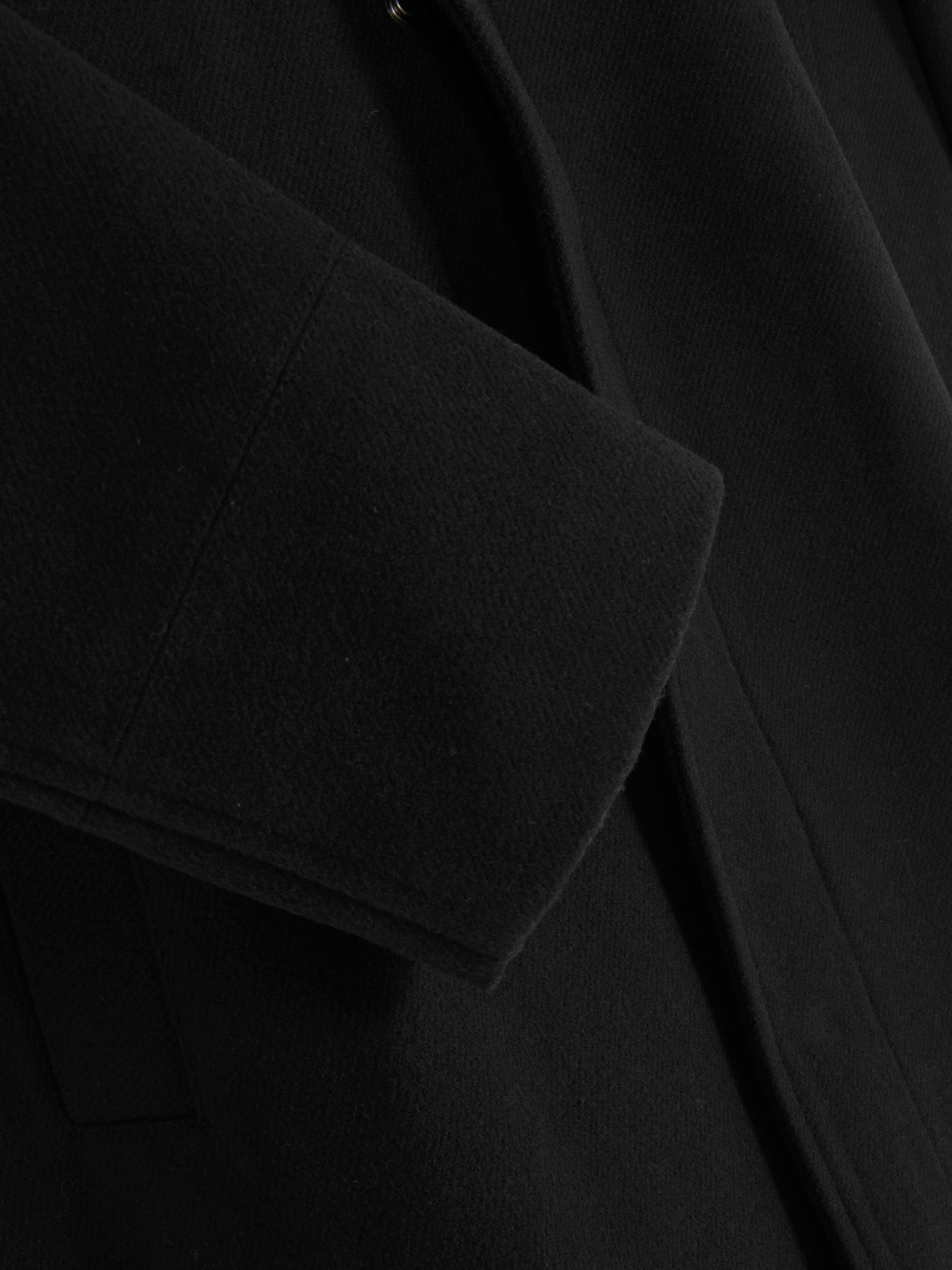 Zip-Up Long Coat