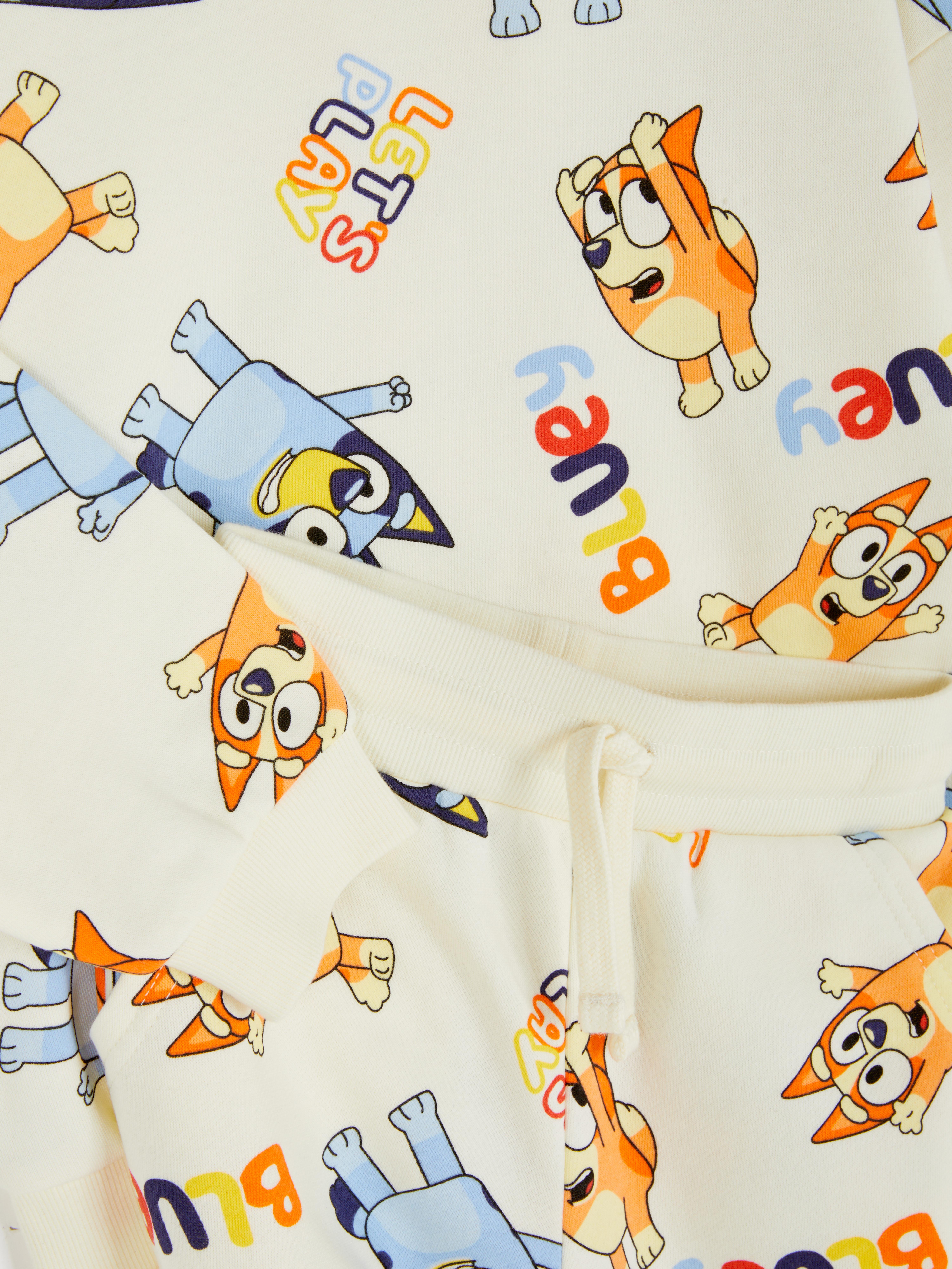 1,5–7 Jahre | „Bluey“ Hoodie und Jogginghose im Set
