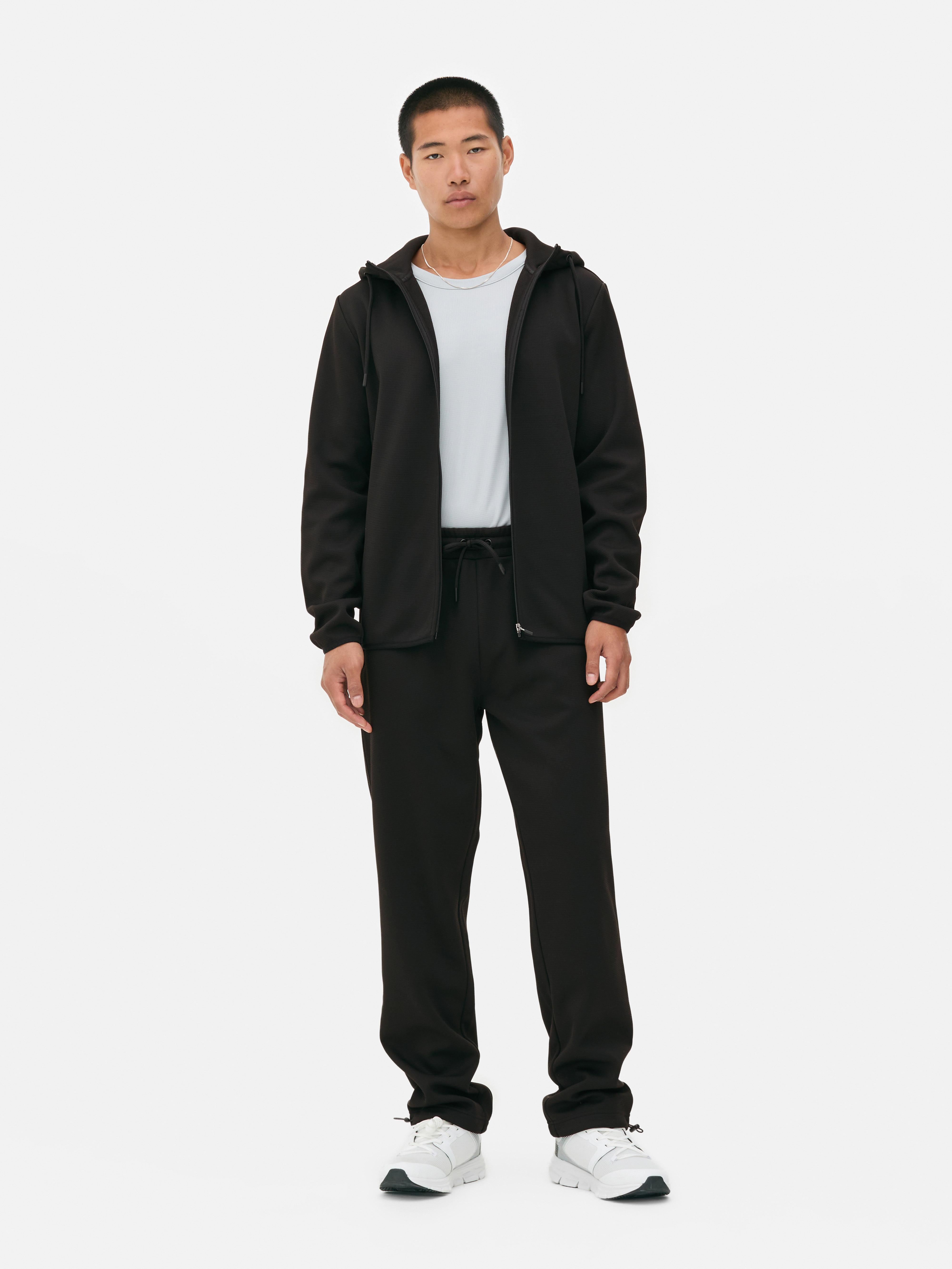 Drawstring Performance Sweatpants Black