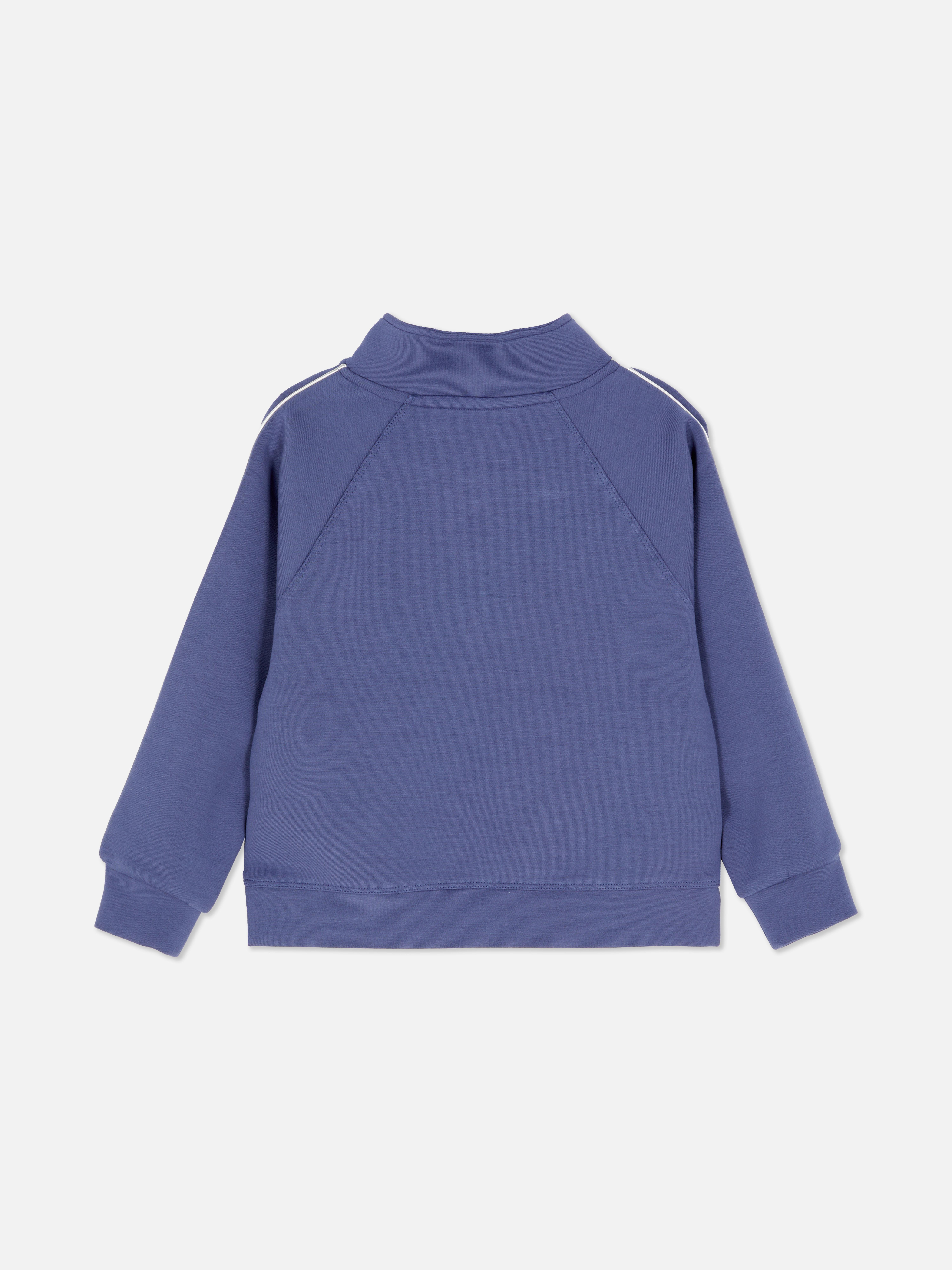 1.5-8yrs | Half-Zip Funnel Neck Sweatshirt