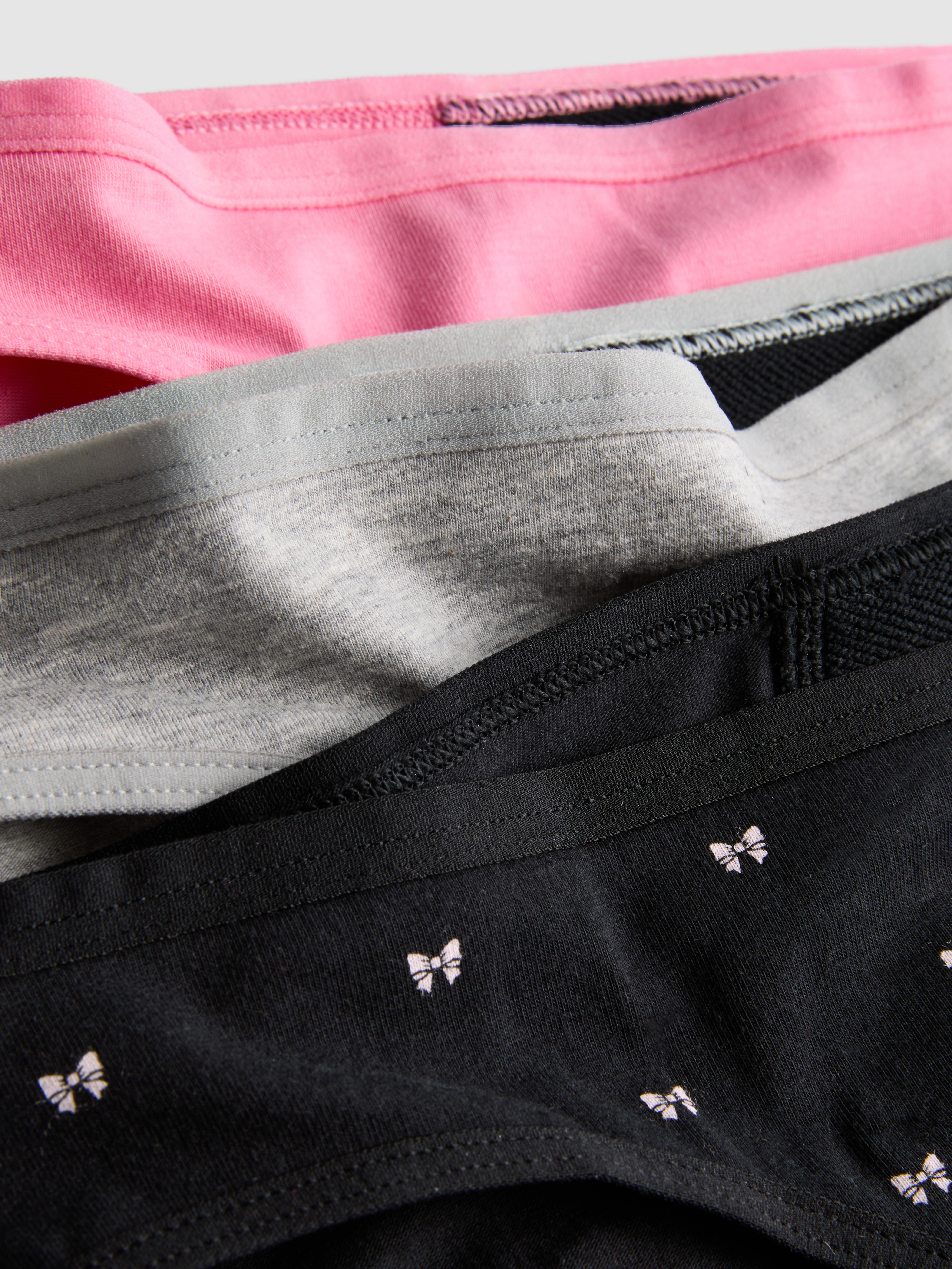 3pk Cotton Hipster Period Pants