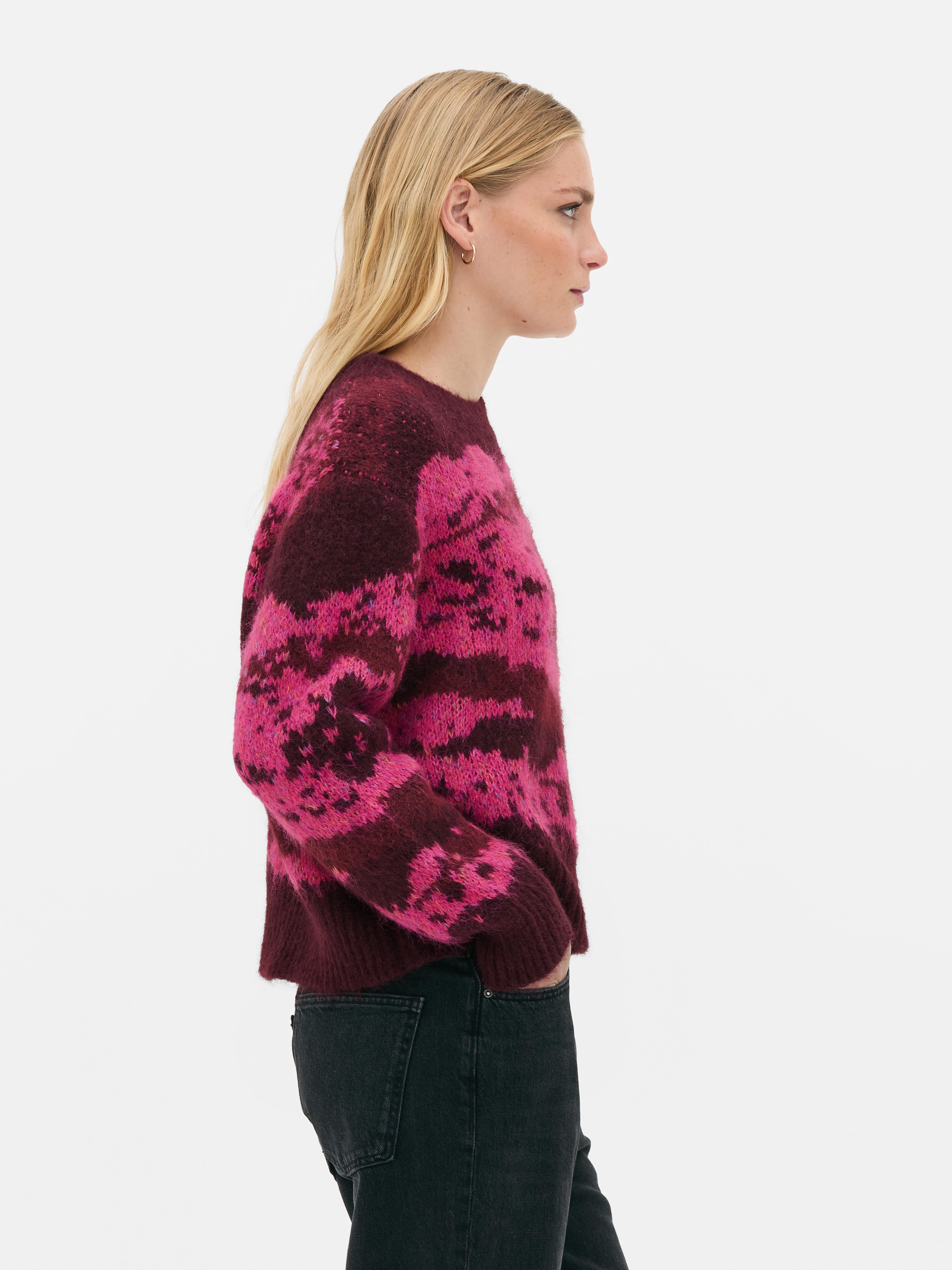 Abstract Knitted Jumper