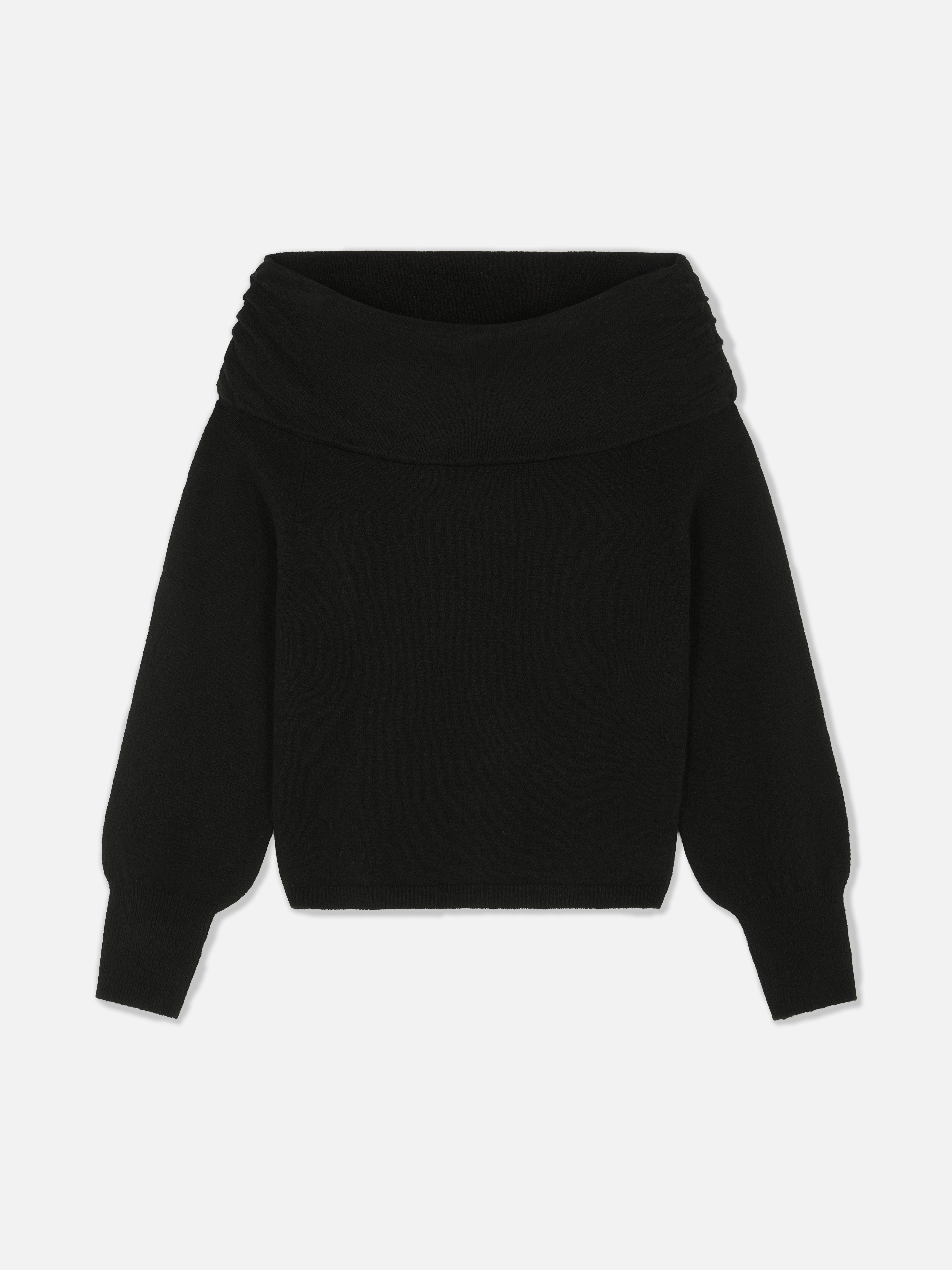 Fold Over Bardot Jumper