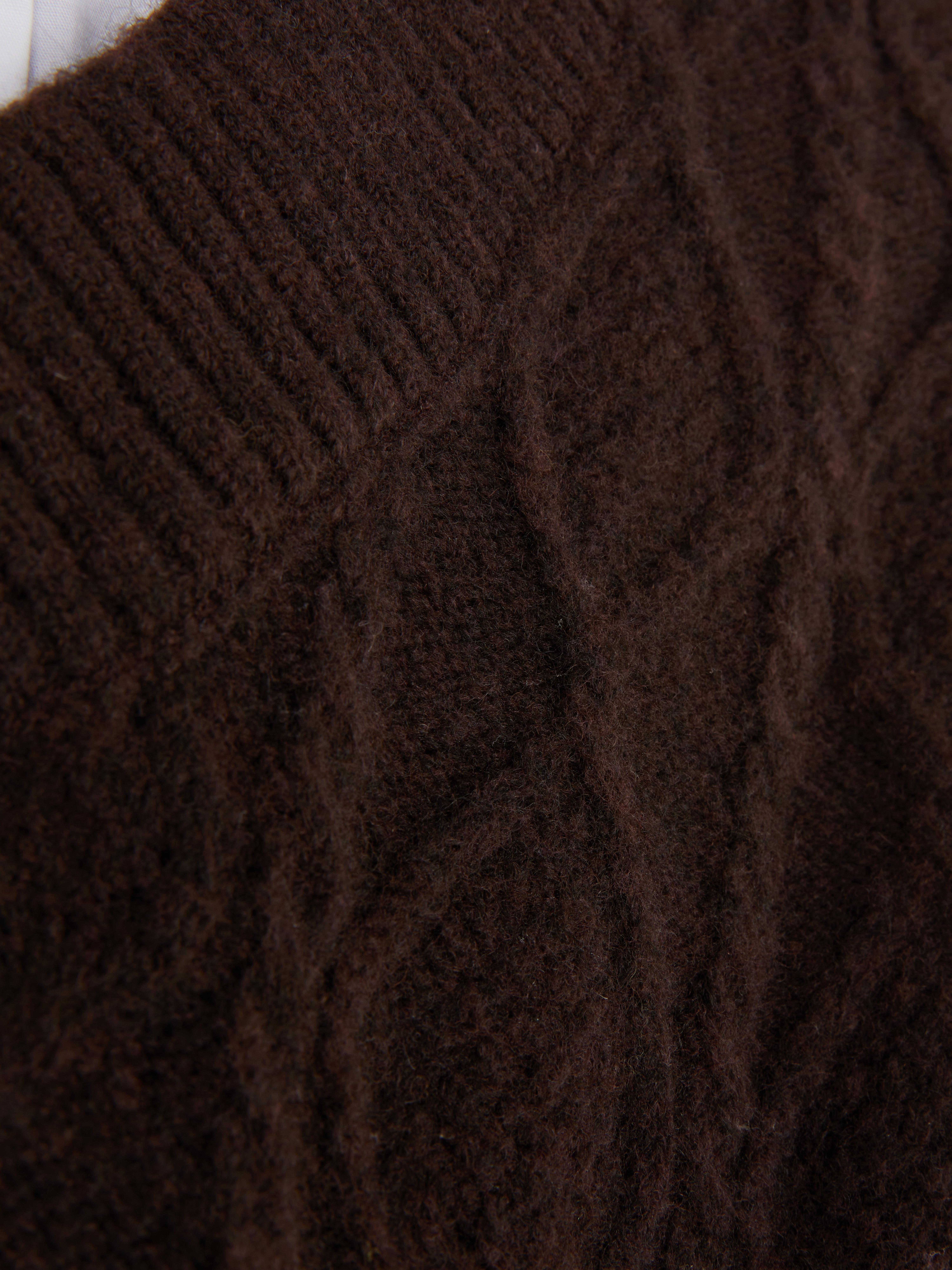 Cable Knit 2 in 1 Vest