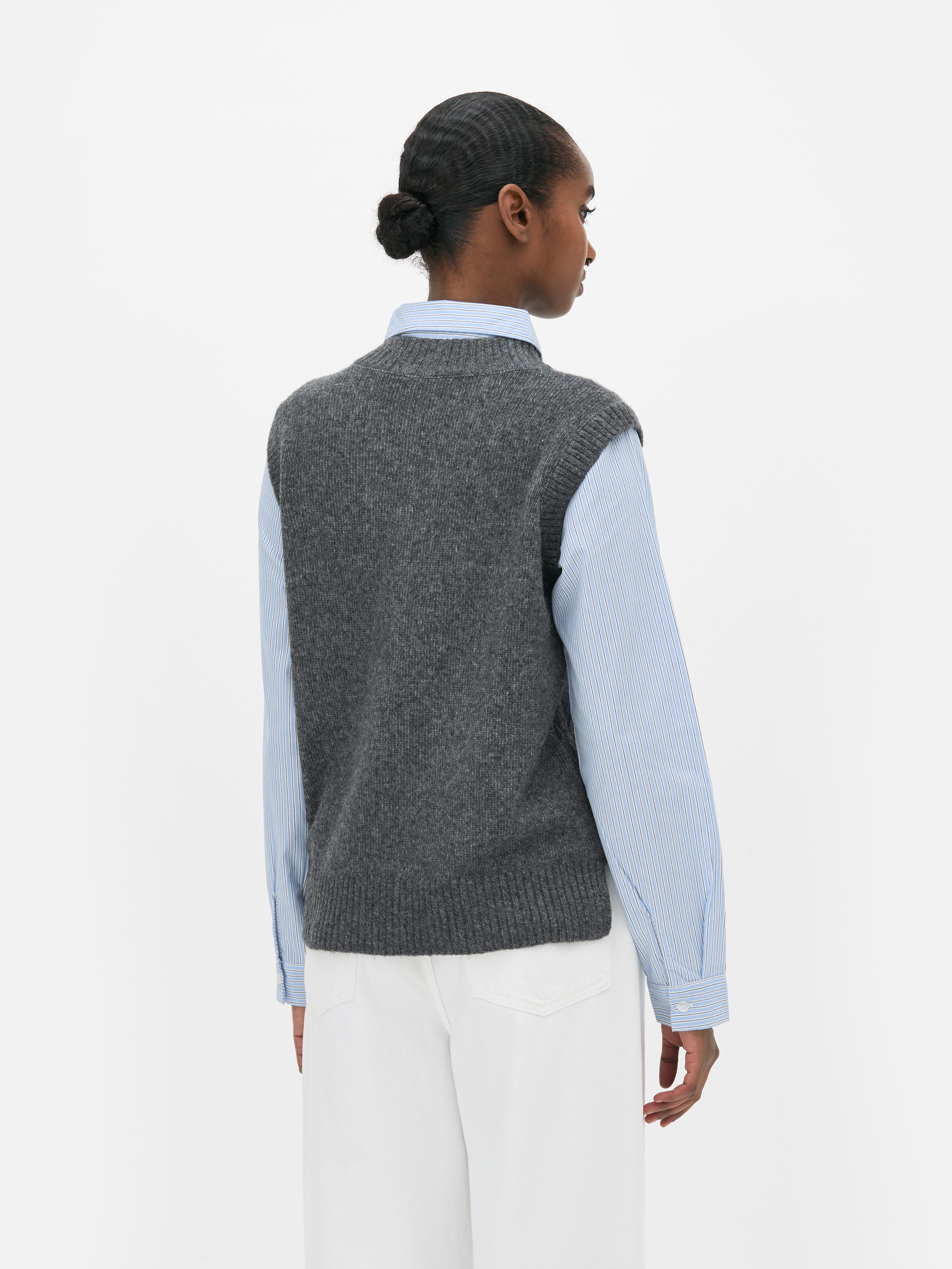 Cable Knit 2 in 1 Vest