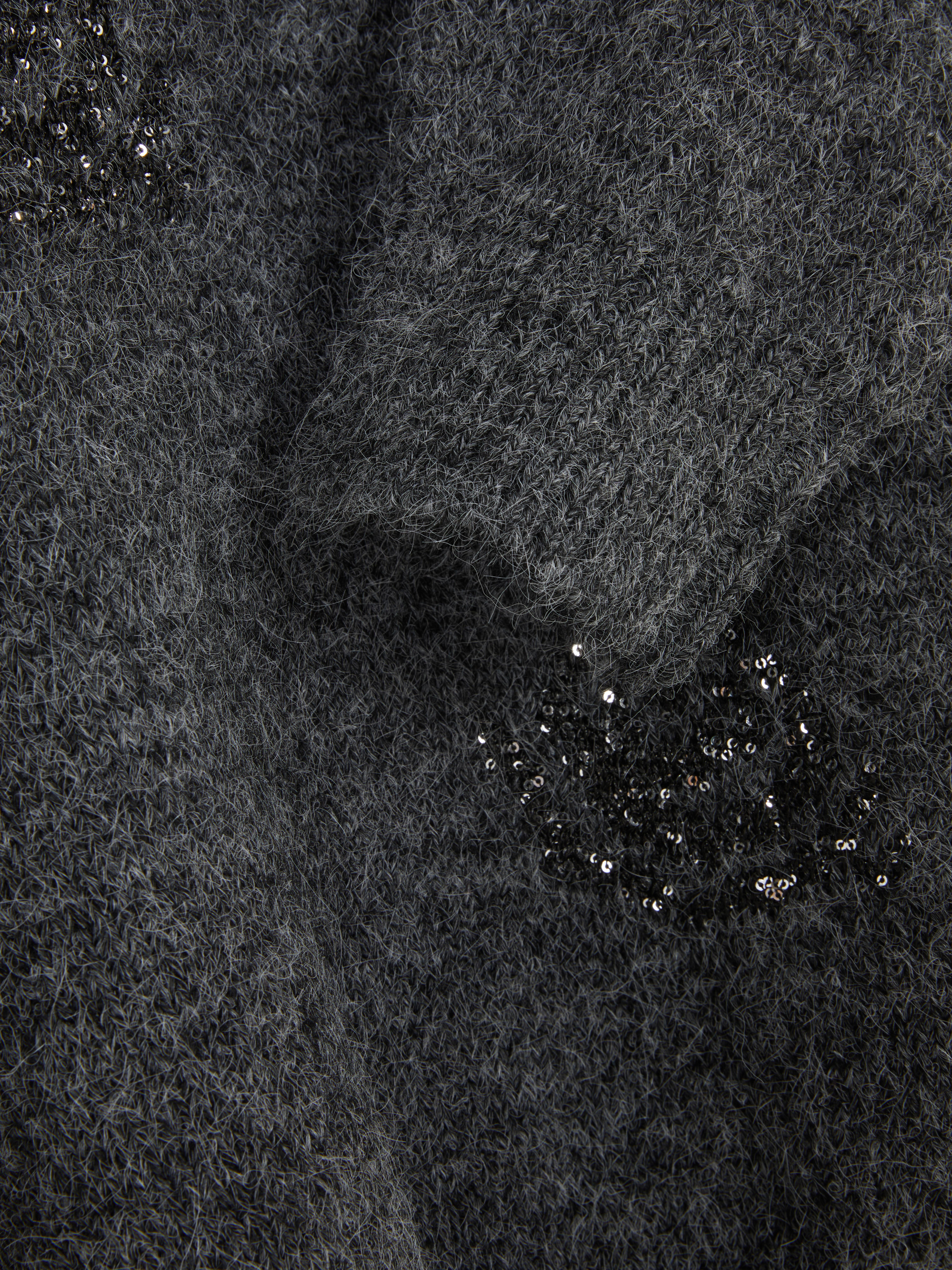 Embroidered Sequin Jumper