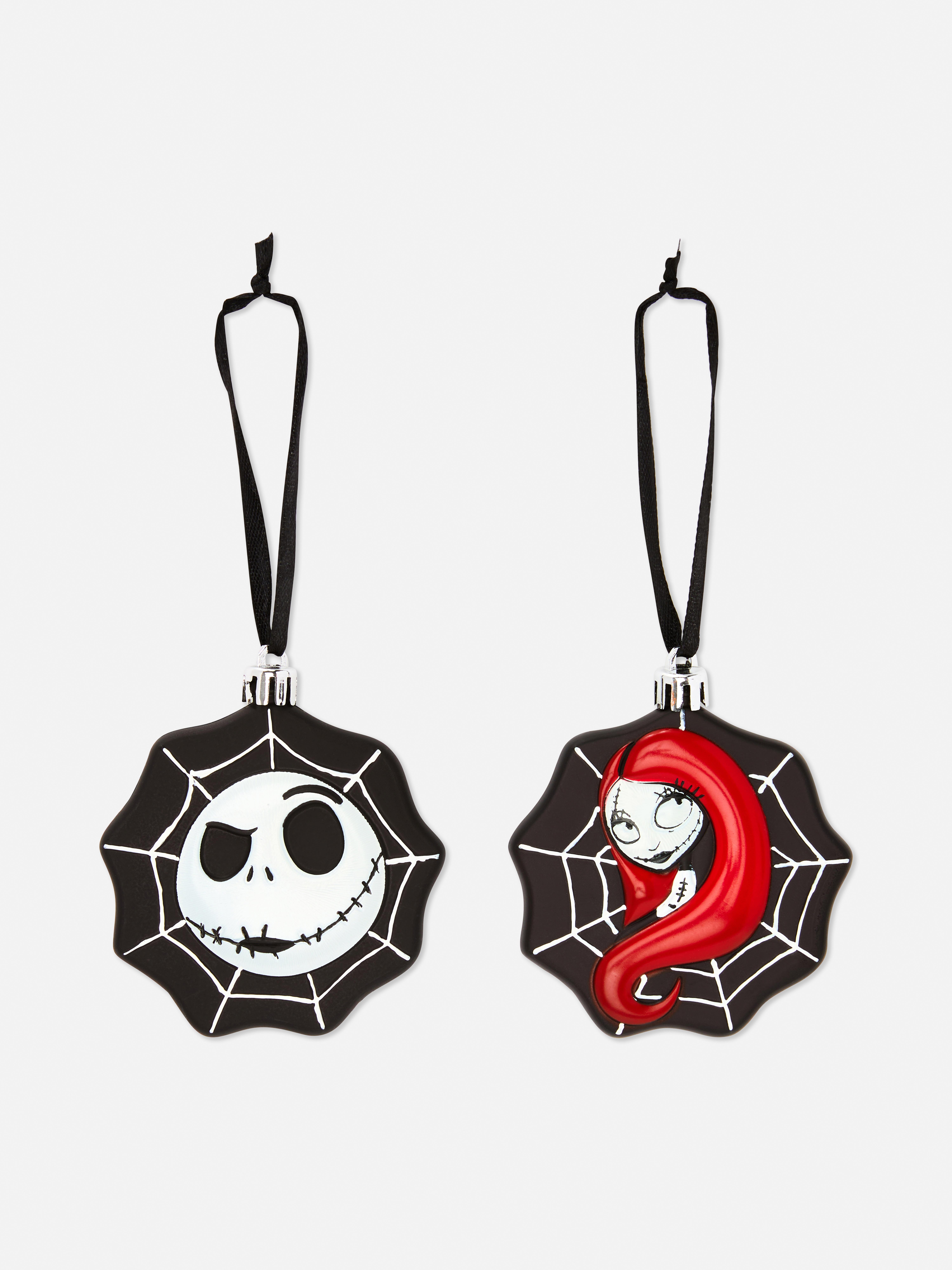 2pk The Nightmare Before Christmas Sally And Jack Baubles