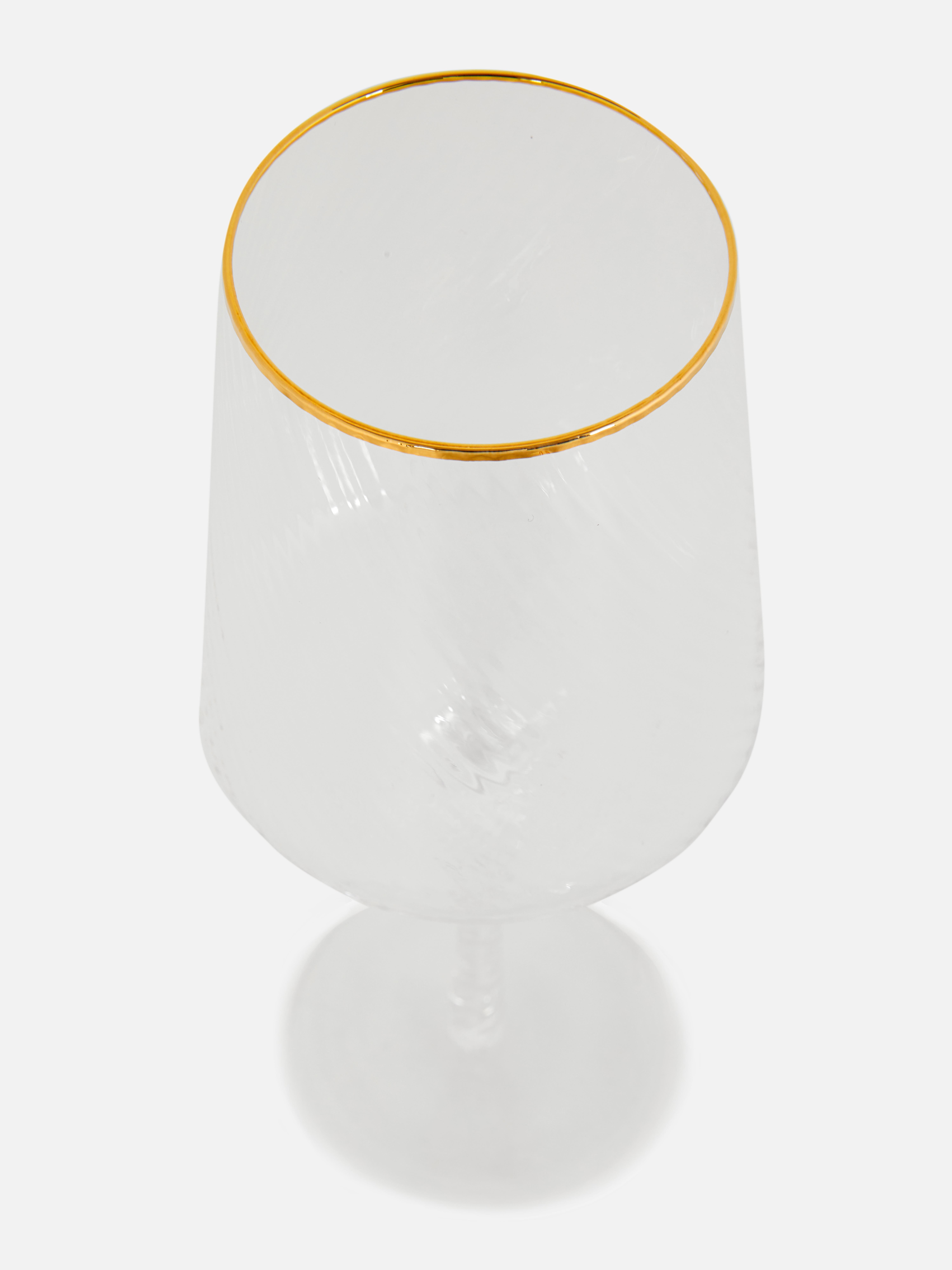 Swirl Effect Wine Glass