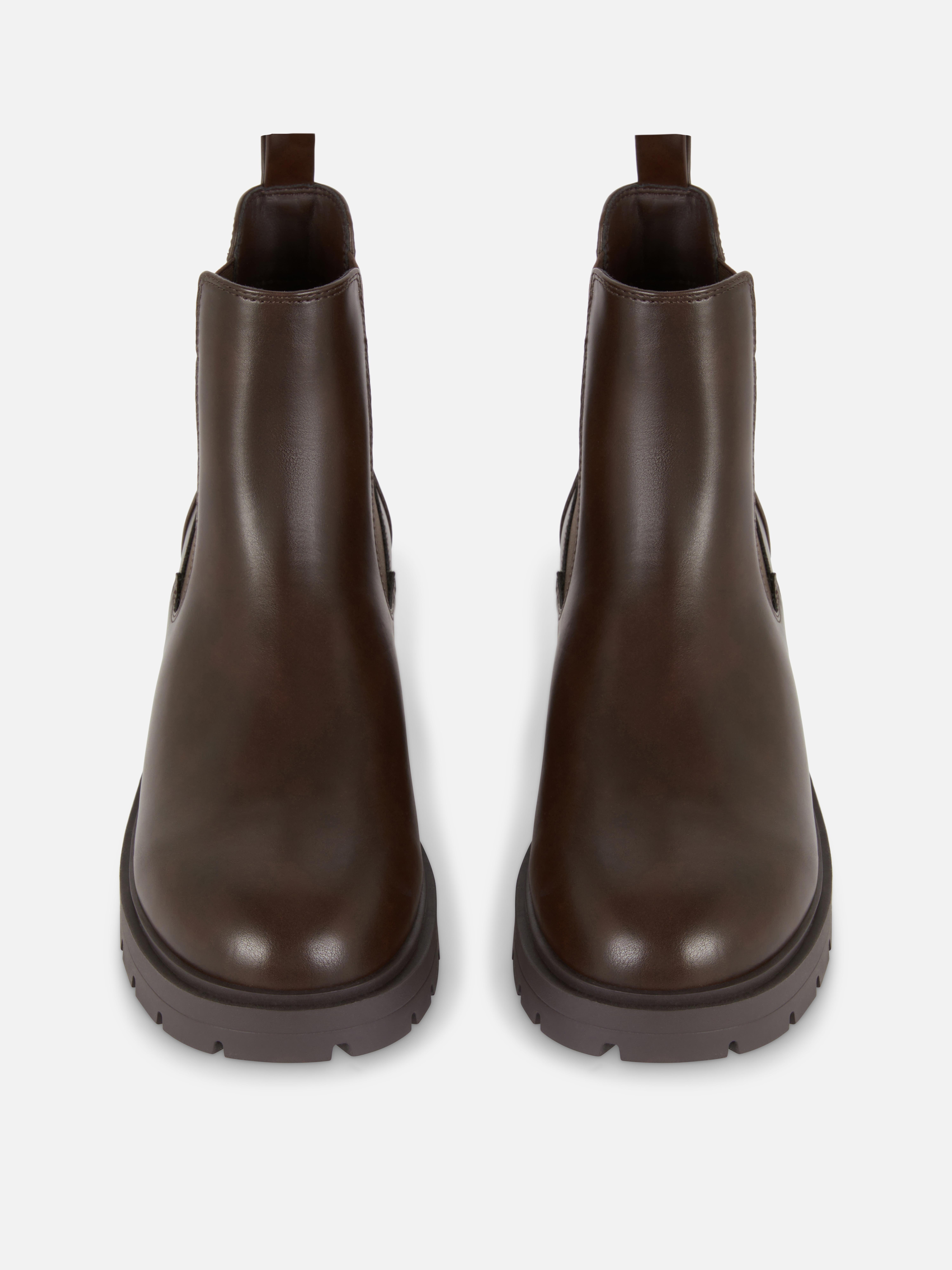 Bottines Chelsea à semelle épaisse