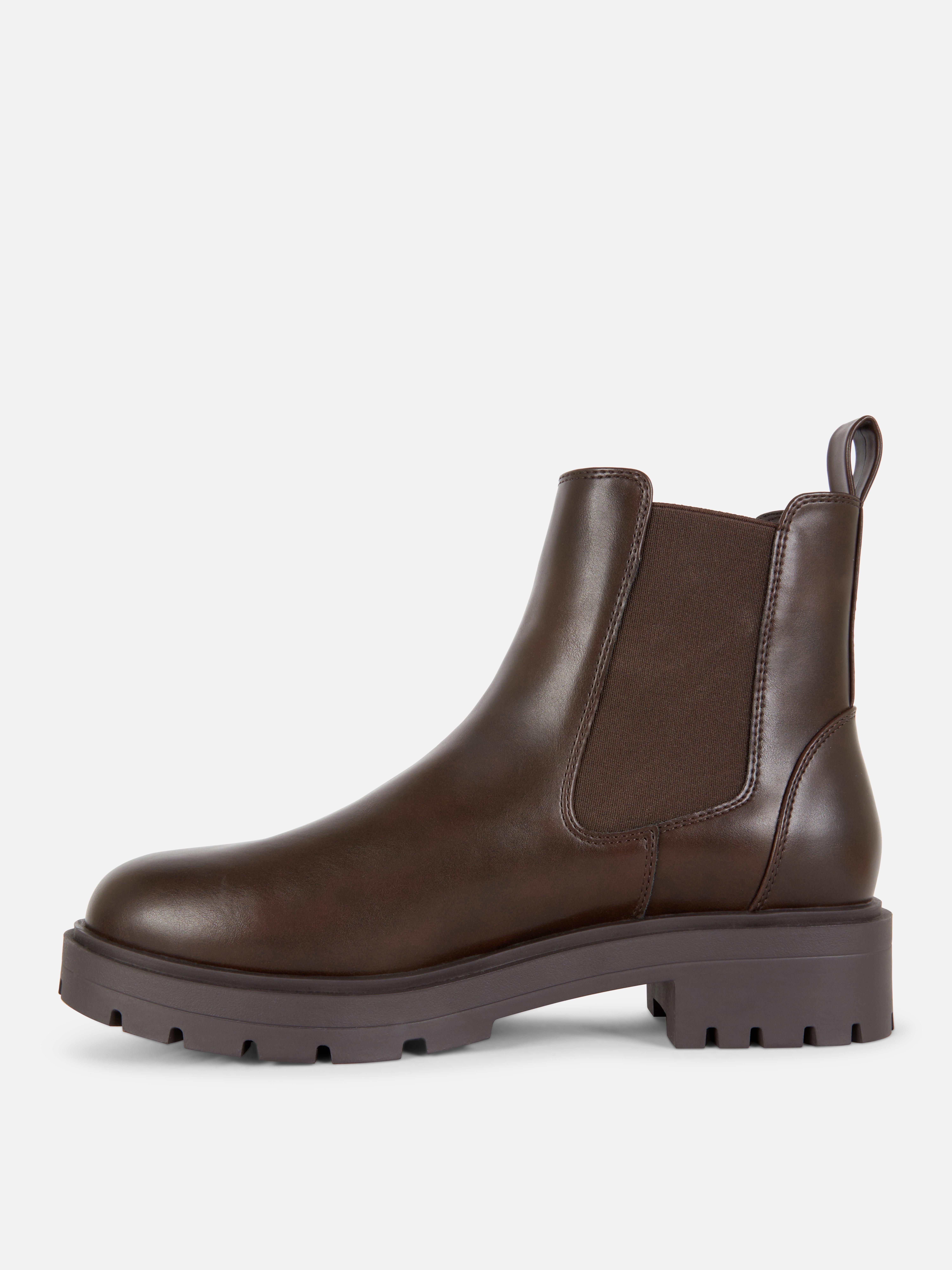 Bottines Chelsea à semelle épaisse