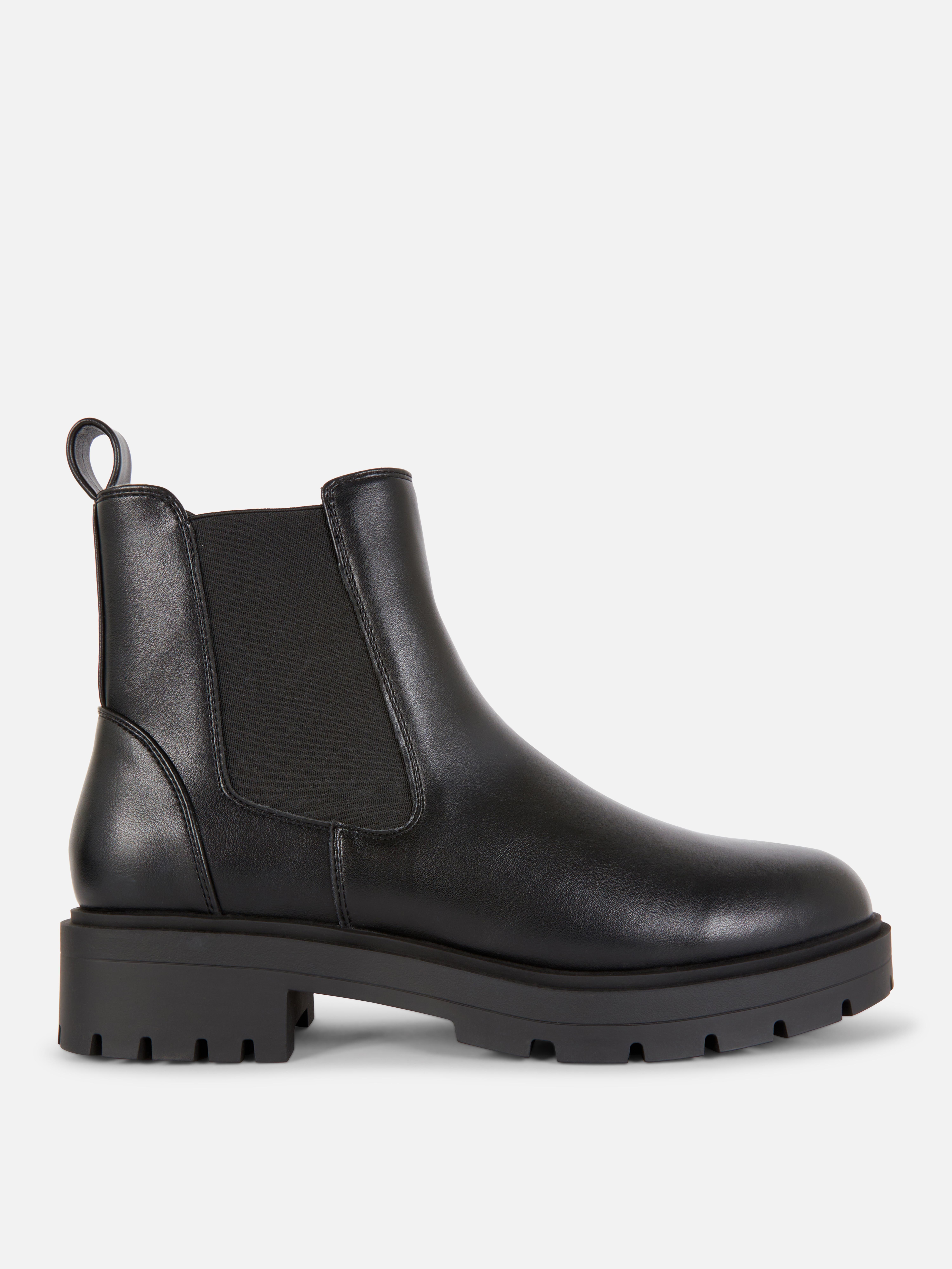 Bottines Chelsea à semelle épaisse