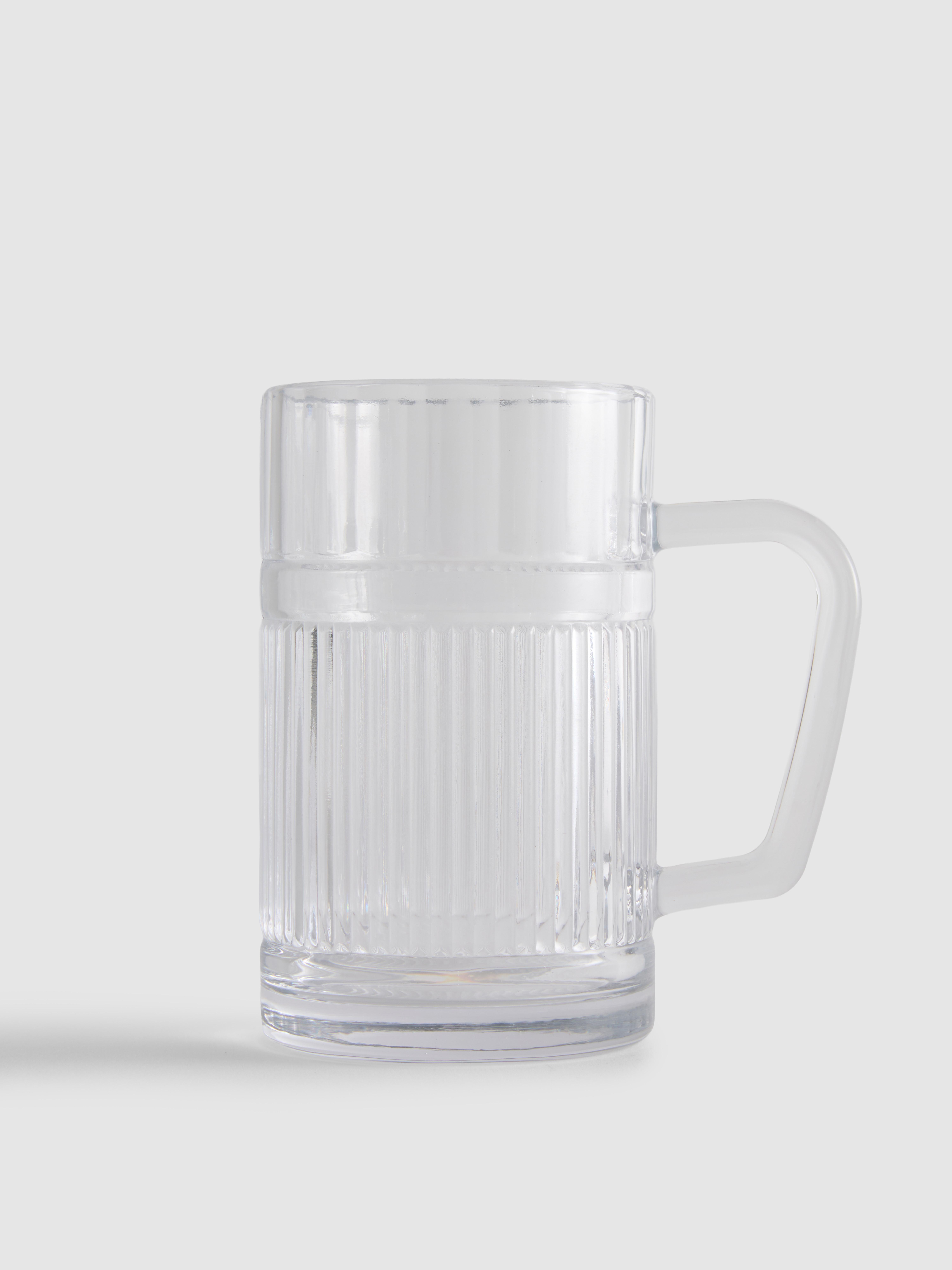 Extra Large Embossed Glass