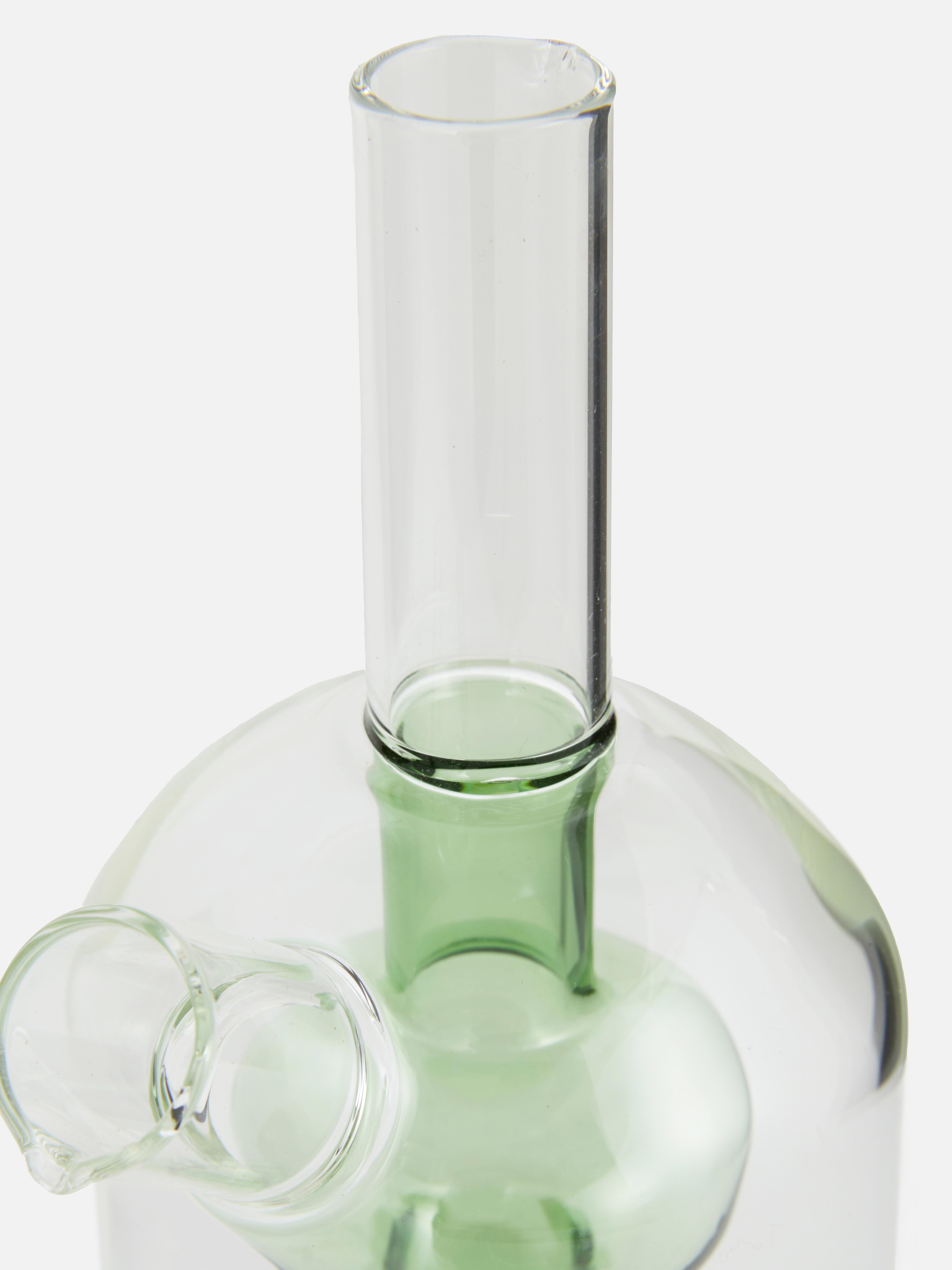 Glass Double Oil Pourer