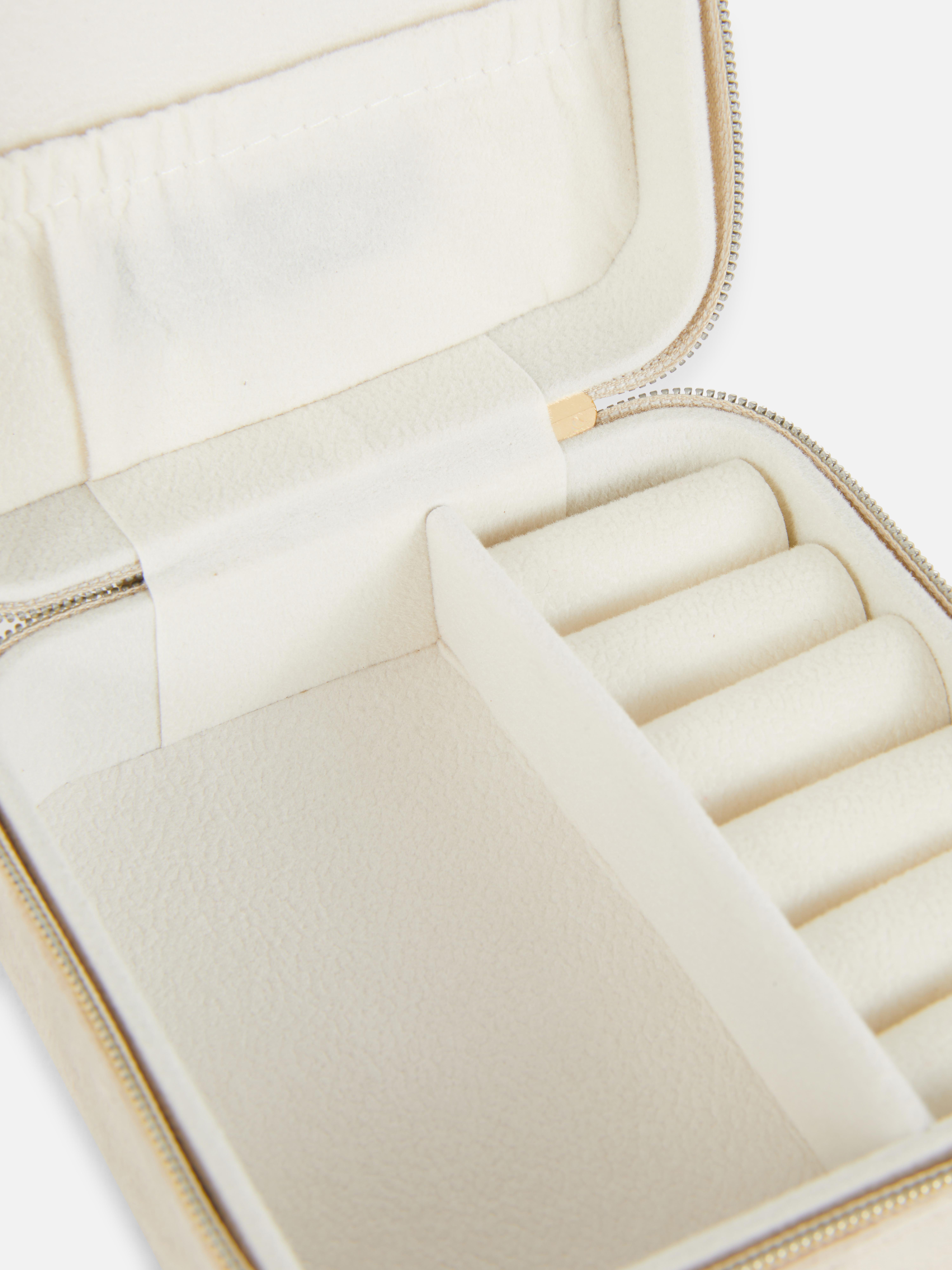 Initial Square Jewellery Box