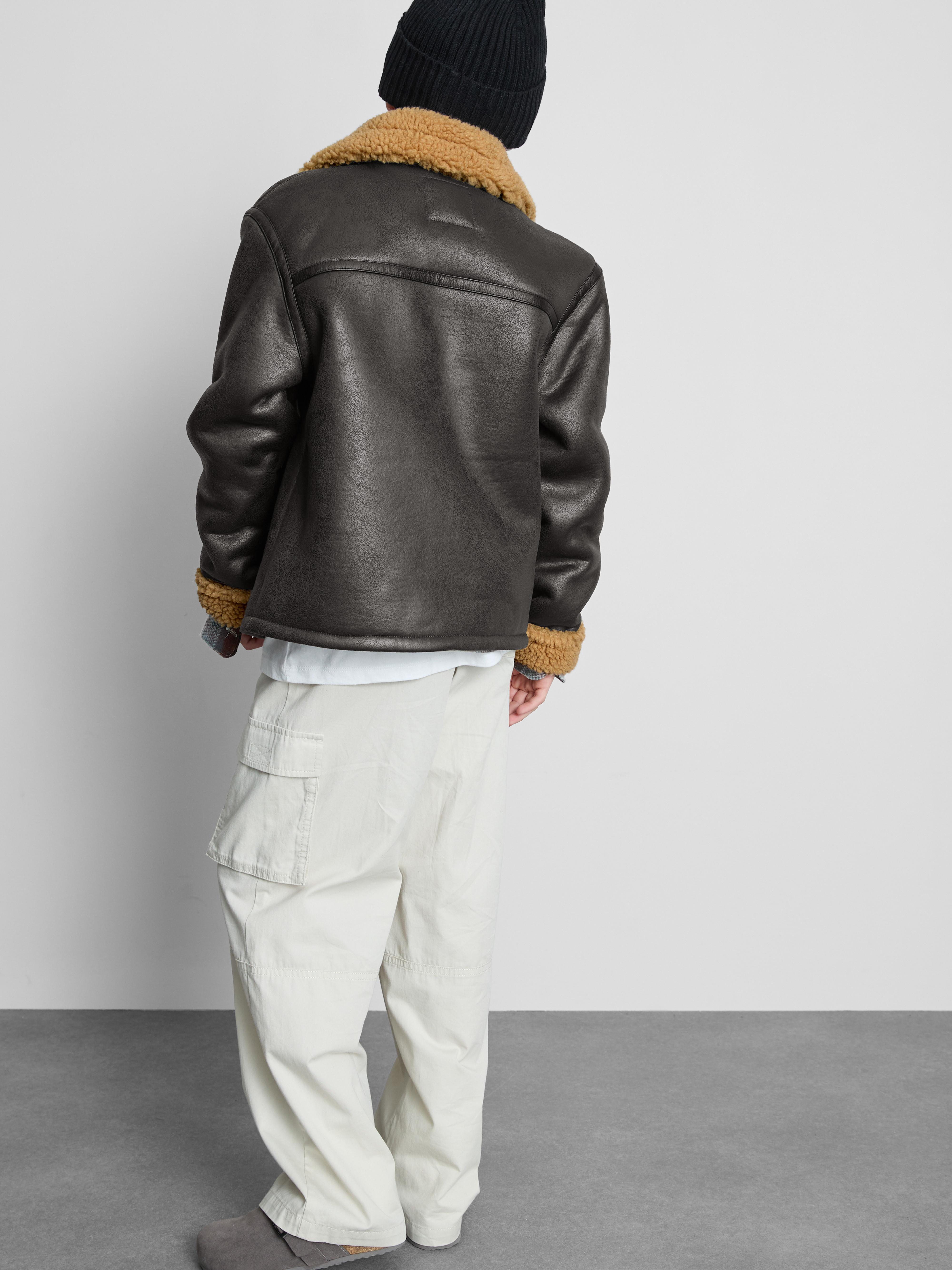7-15yrs | Borg Trim Zip-Up Jacket