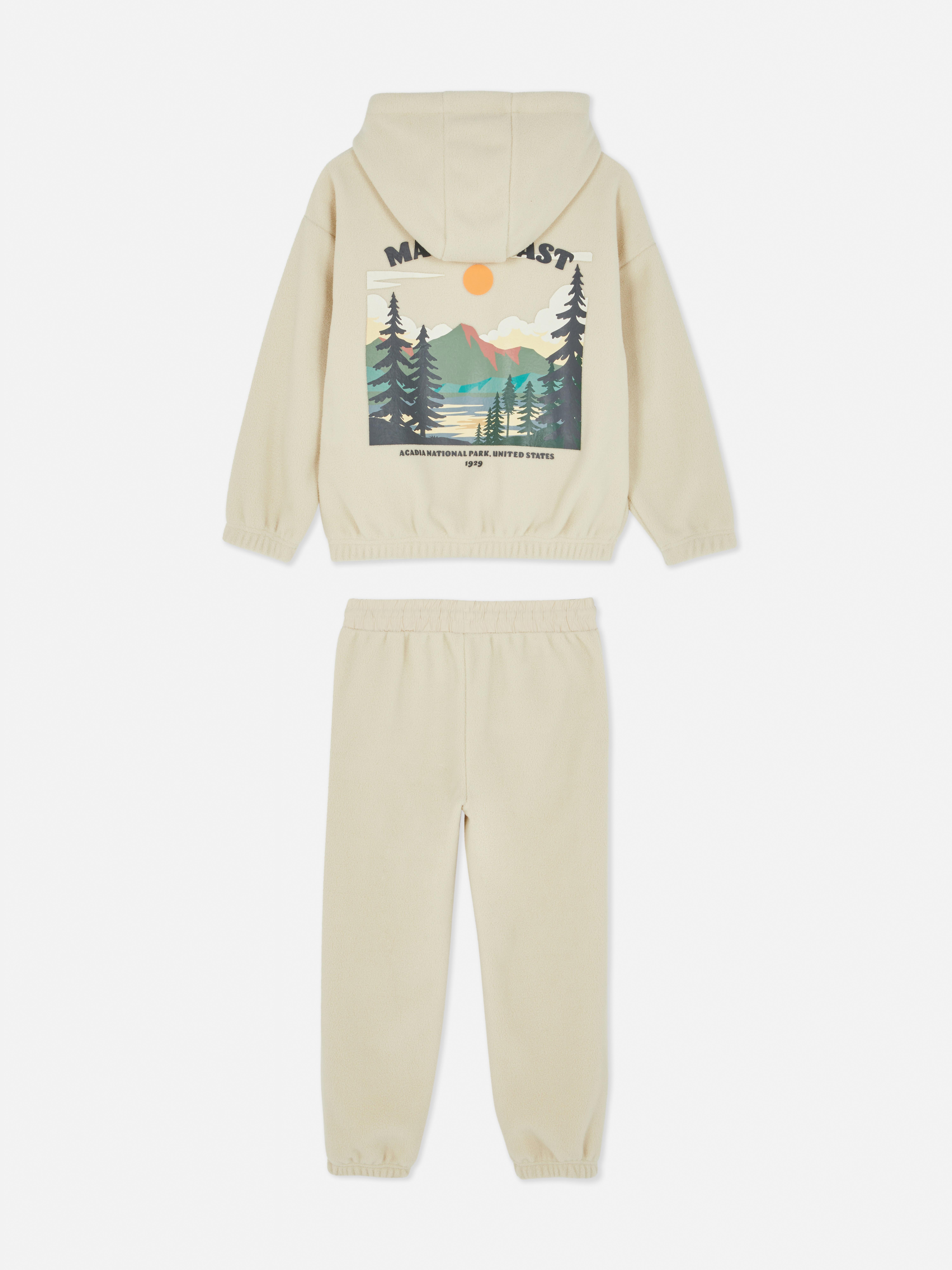 1.5-8yrs | Fleece Hoodie and Joggers Set