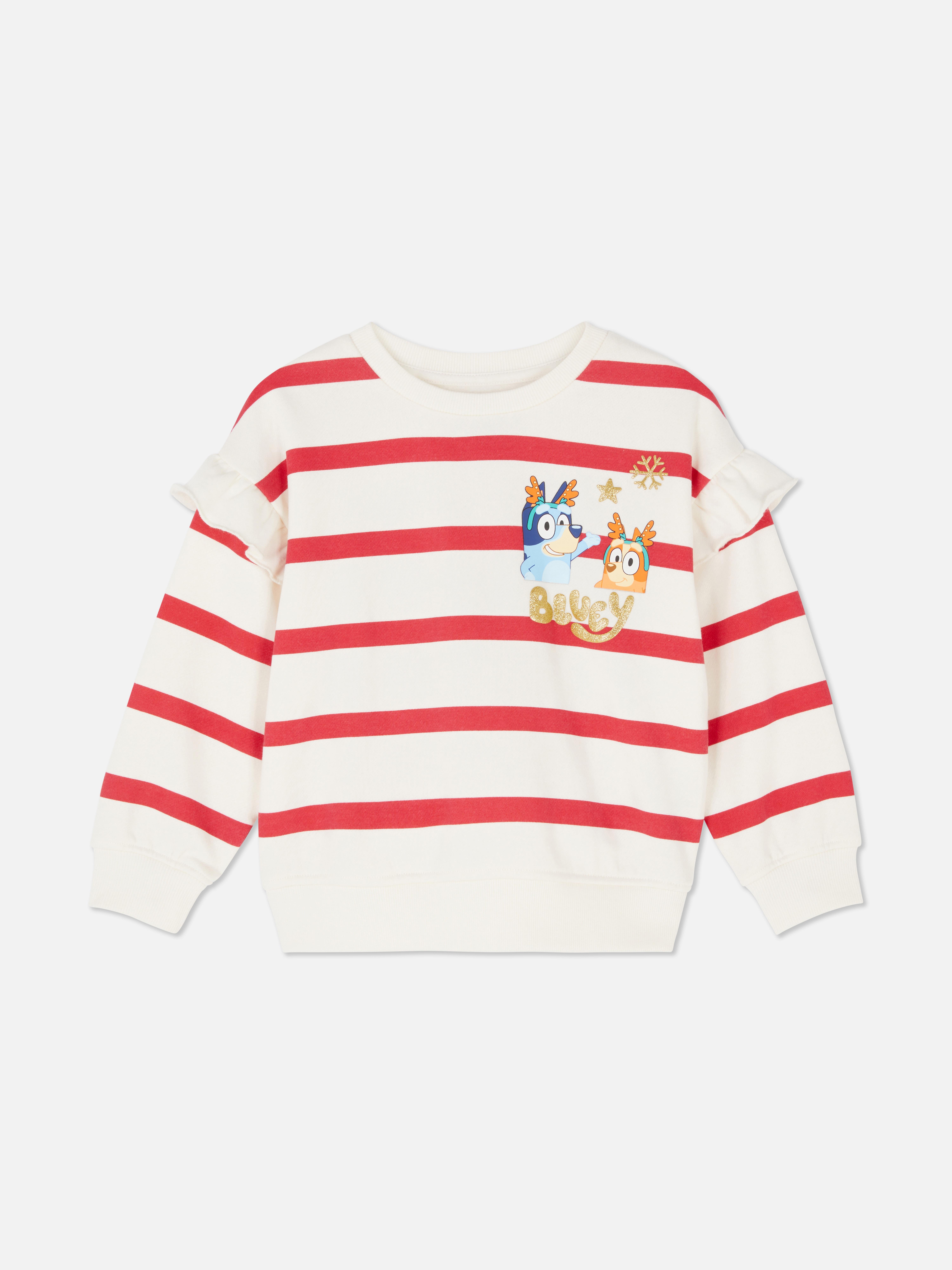1,5–7 Jahre | „Bluey“ Sweatshirt mit Rüschen
