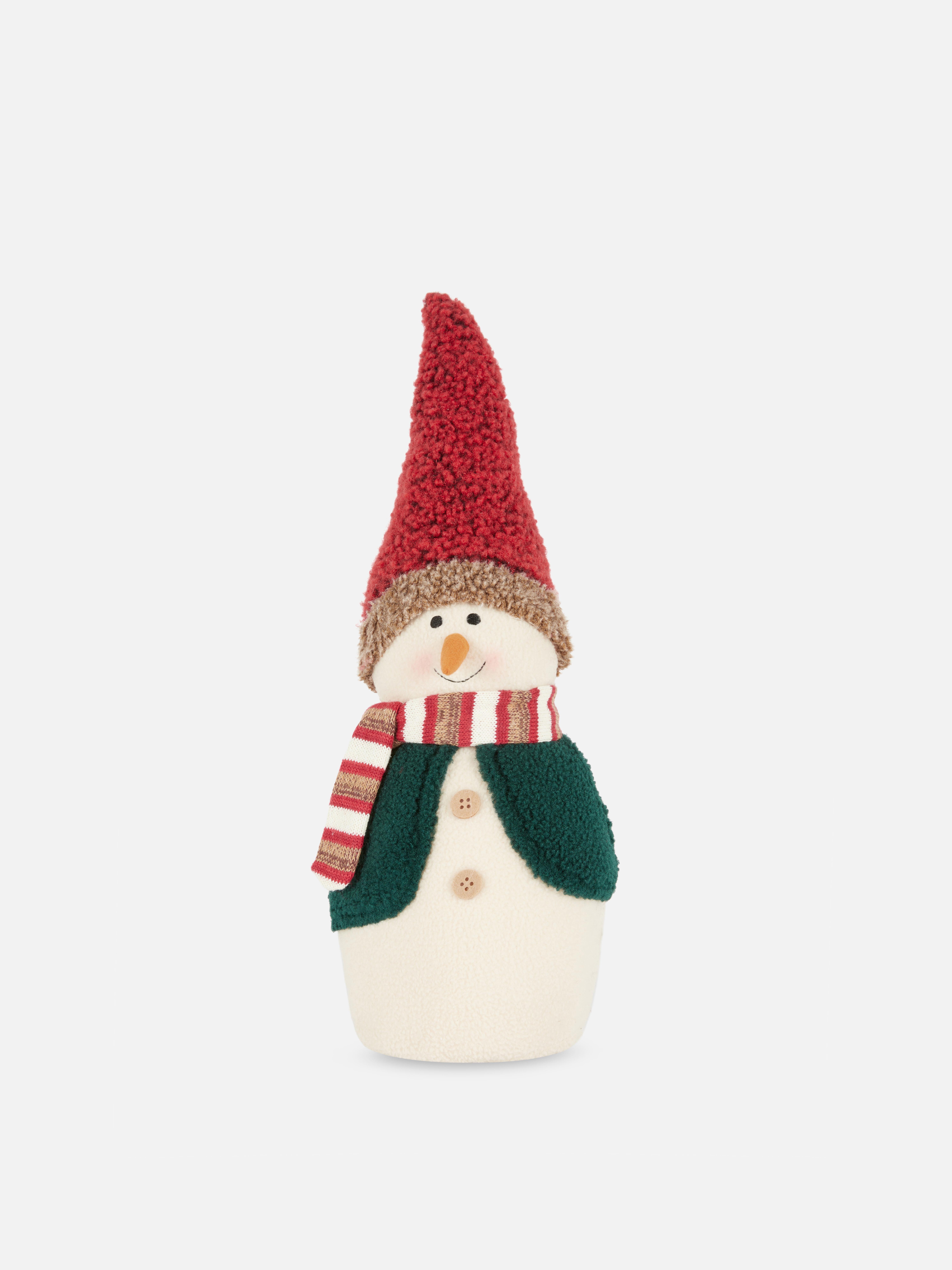 Christmas Snowman Standing Ornament