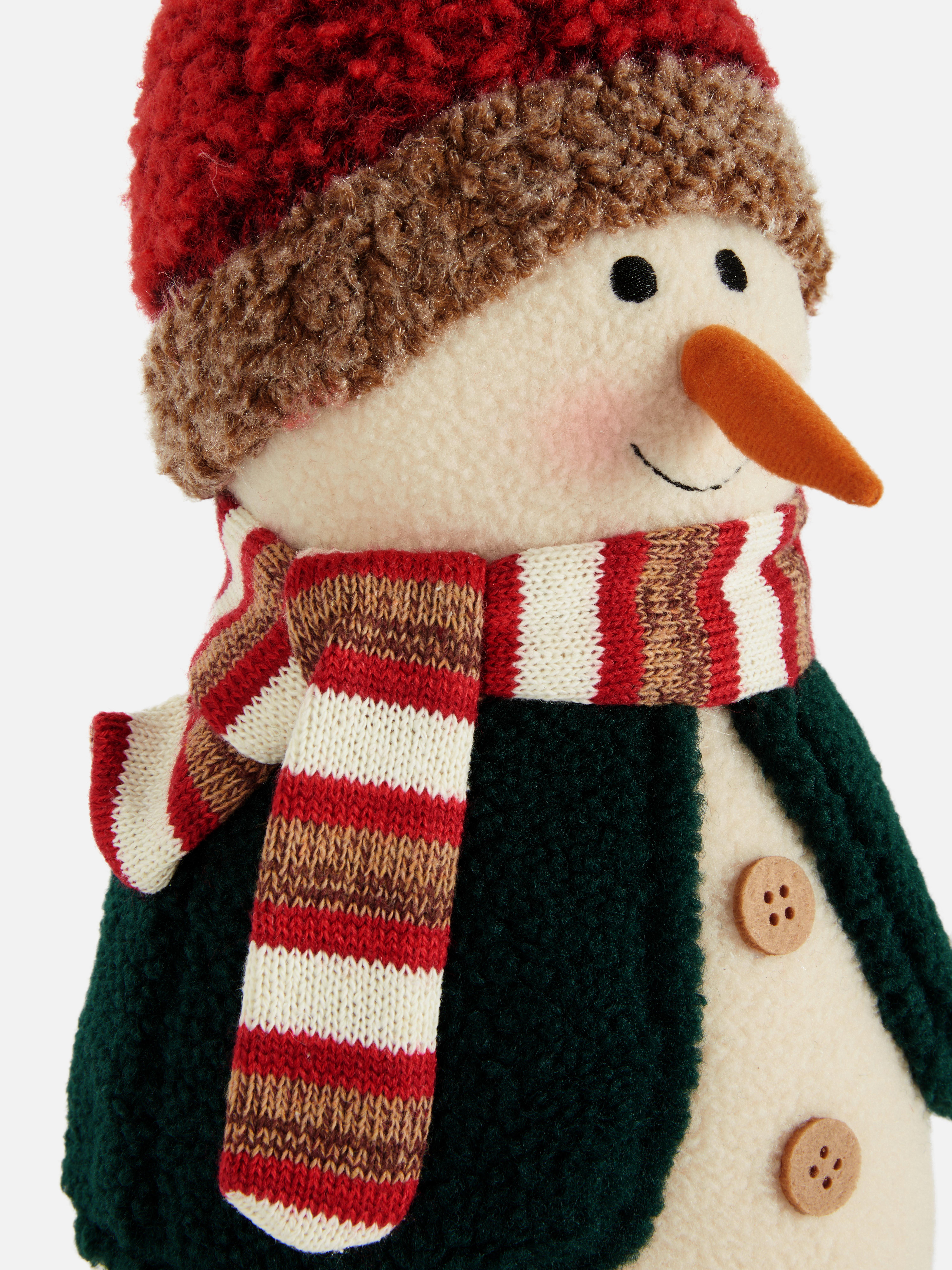 Christmas Snowman Standing Ornament