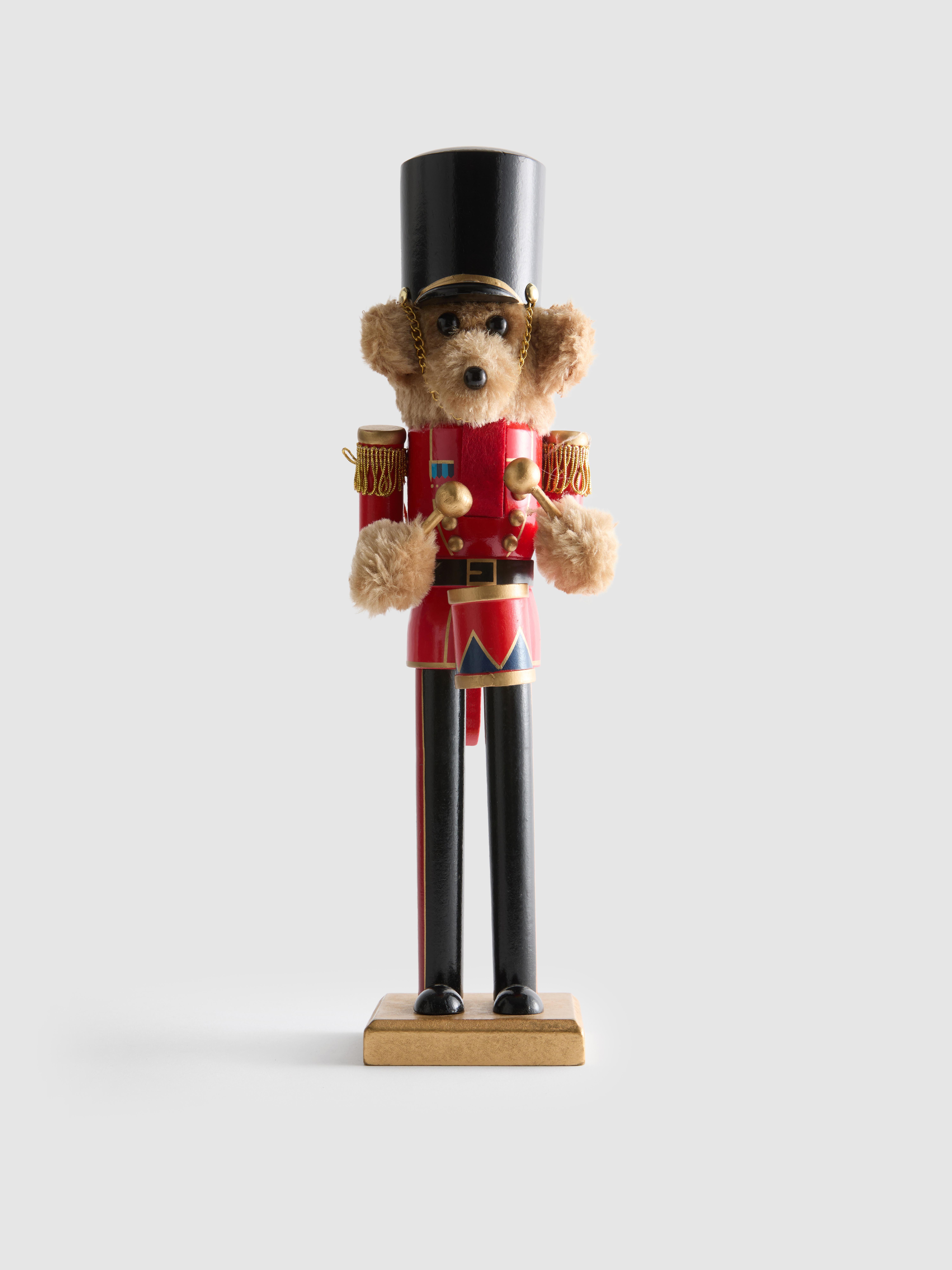Teddybear Nutcracker Christmas Ornament