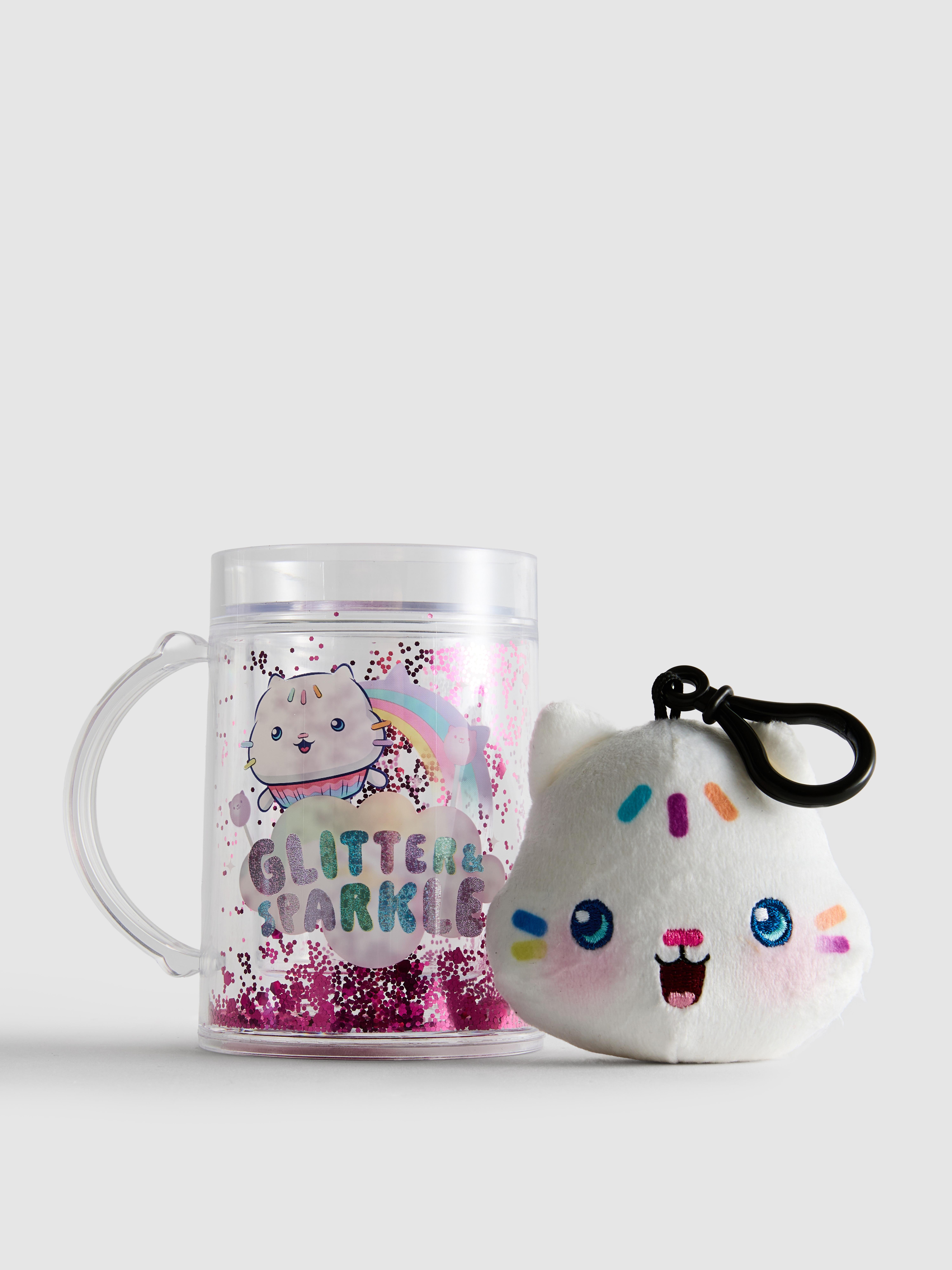 Gabby's Dollhouse Glitter Cup And Plush