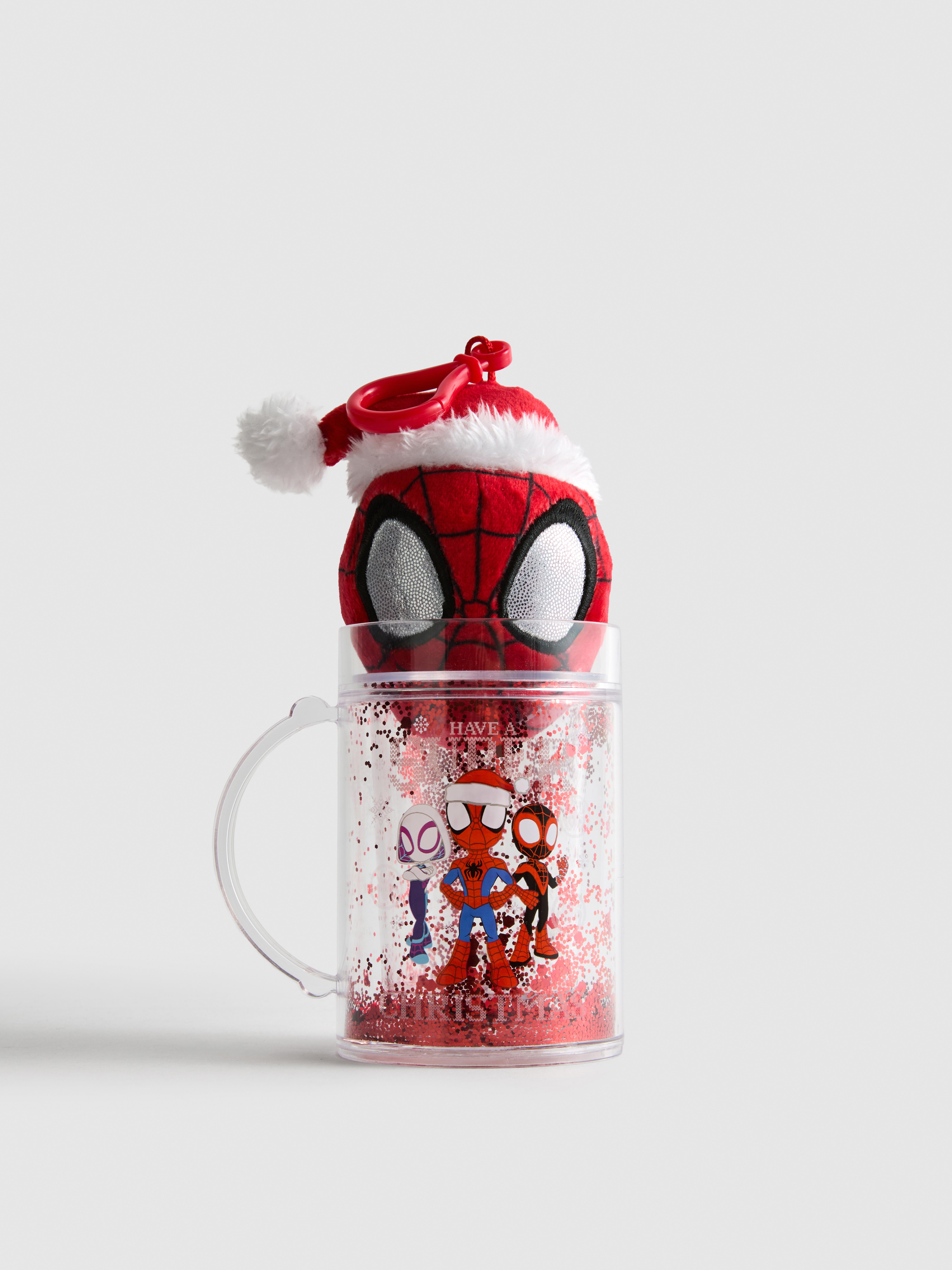 Hrnček s plyšovou hračkou MARVEL Spider-Man