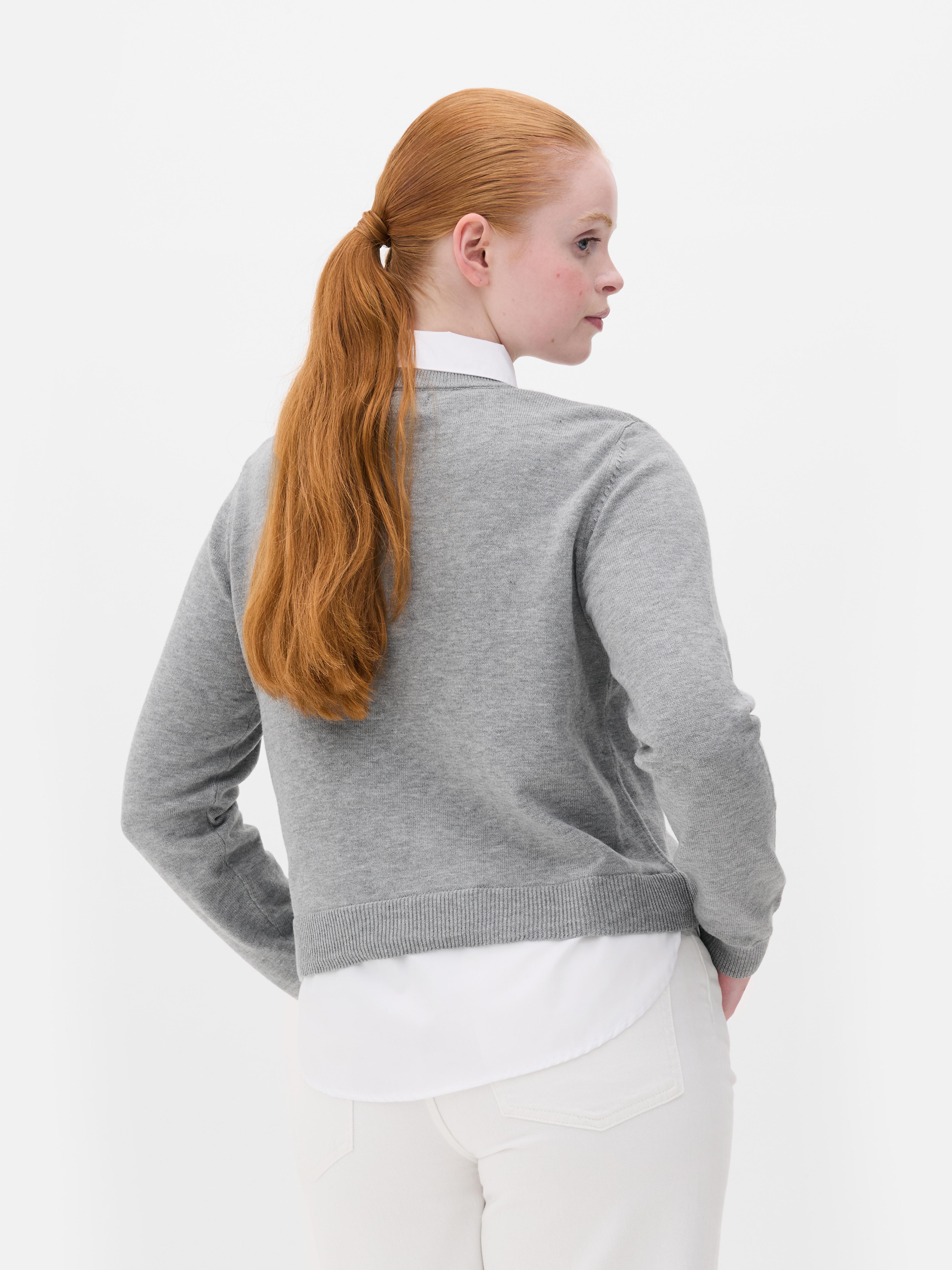 2-In-1 Collared Shirt and Jumper